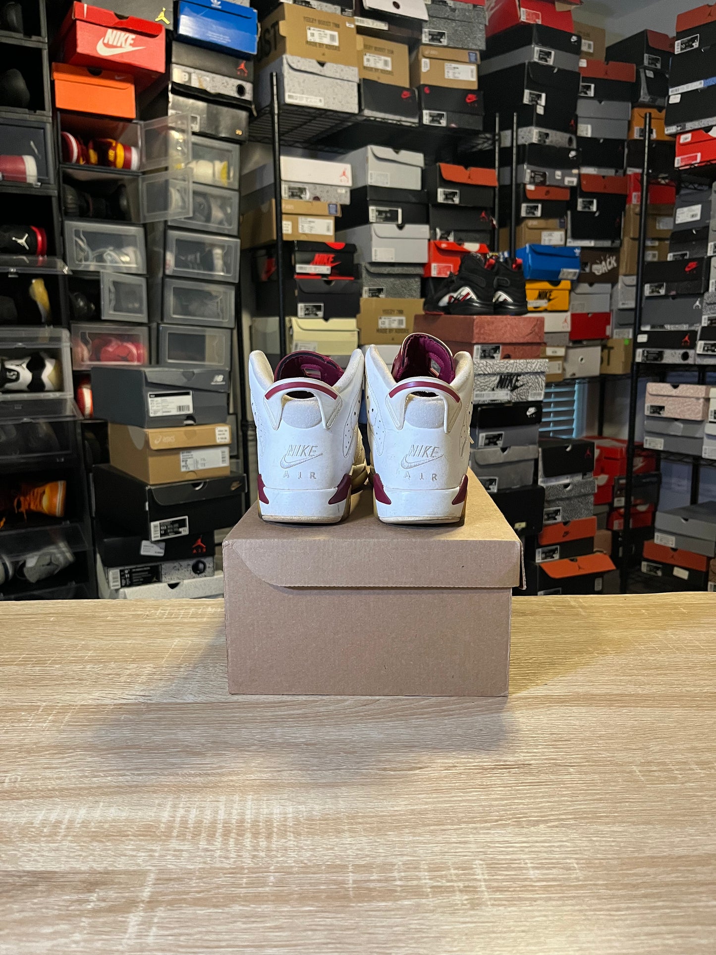 Size 6Y - AJ 6 Maroon