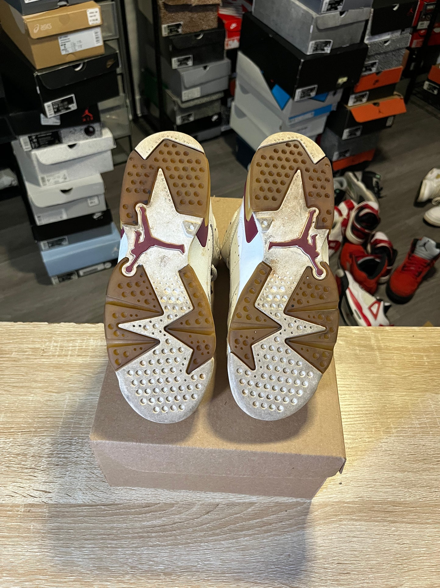 Size 6Y - AJ 6 Maroon