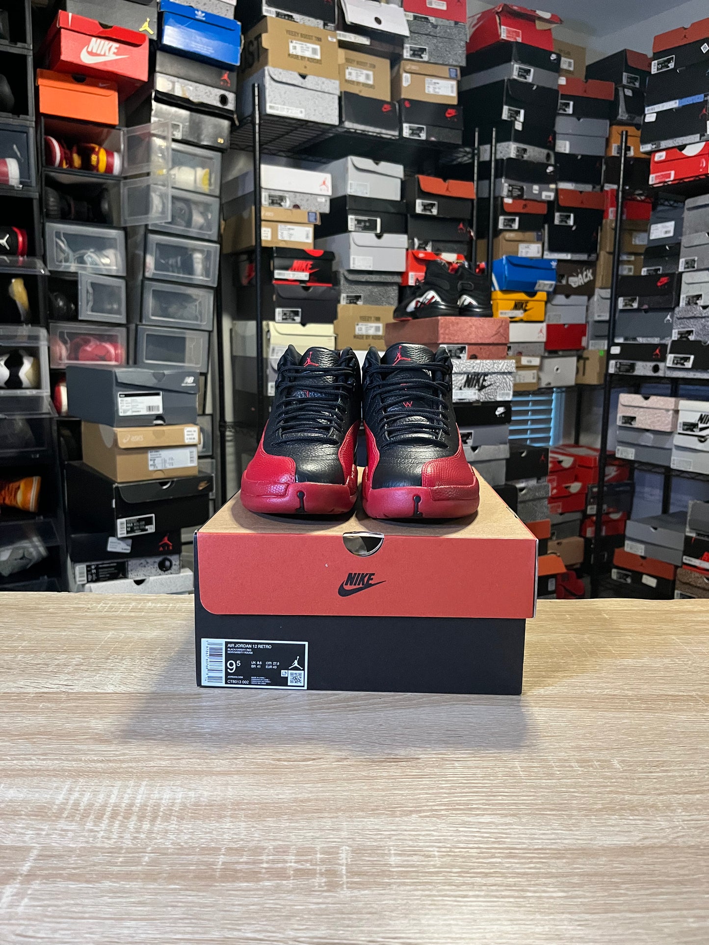 Size 9.5 - AJ 12 Flu Game
