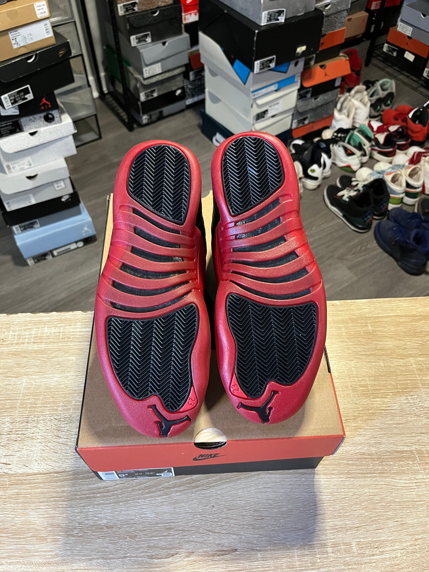 Size 9.5 - AJ 12 Flu Game