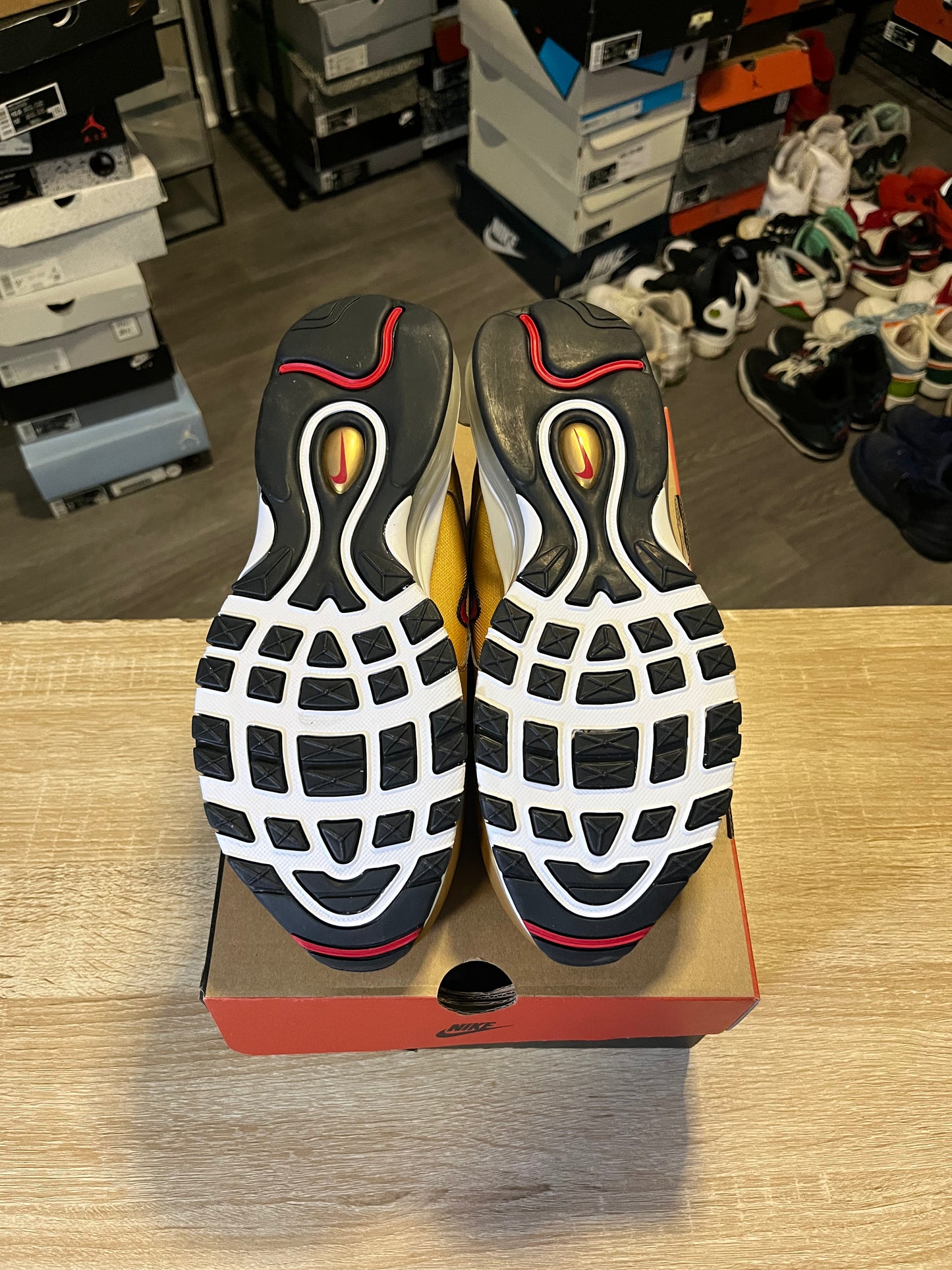 Size 10.5 - Air Max 97 OG 2023 Metallic Gold