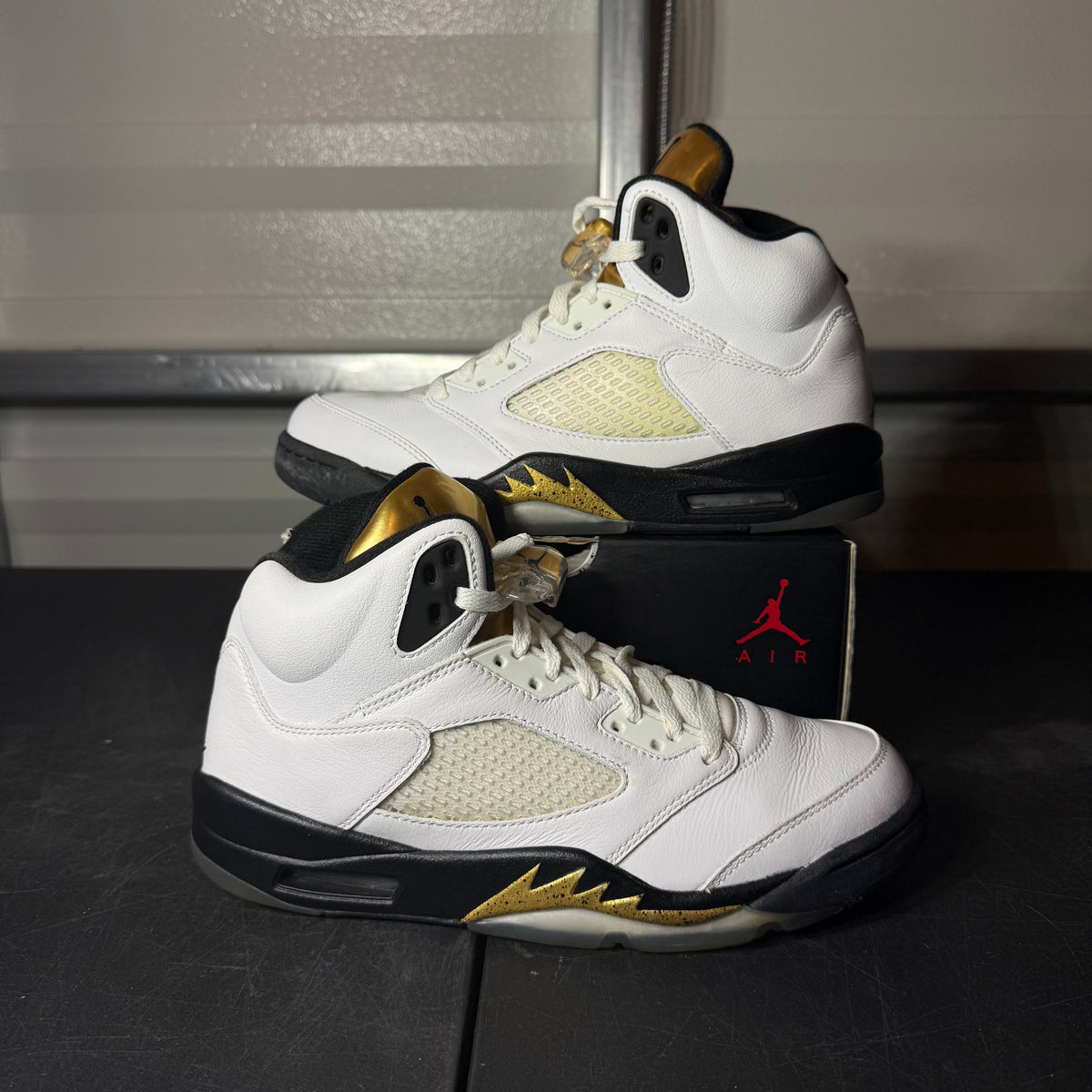 Size 8 - AJ 5 Olympic