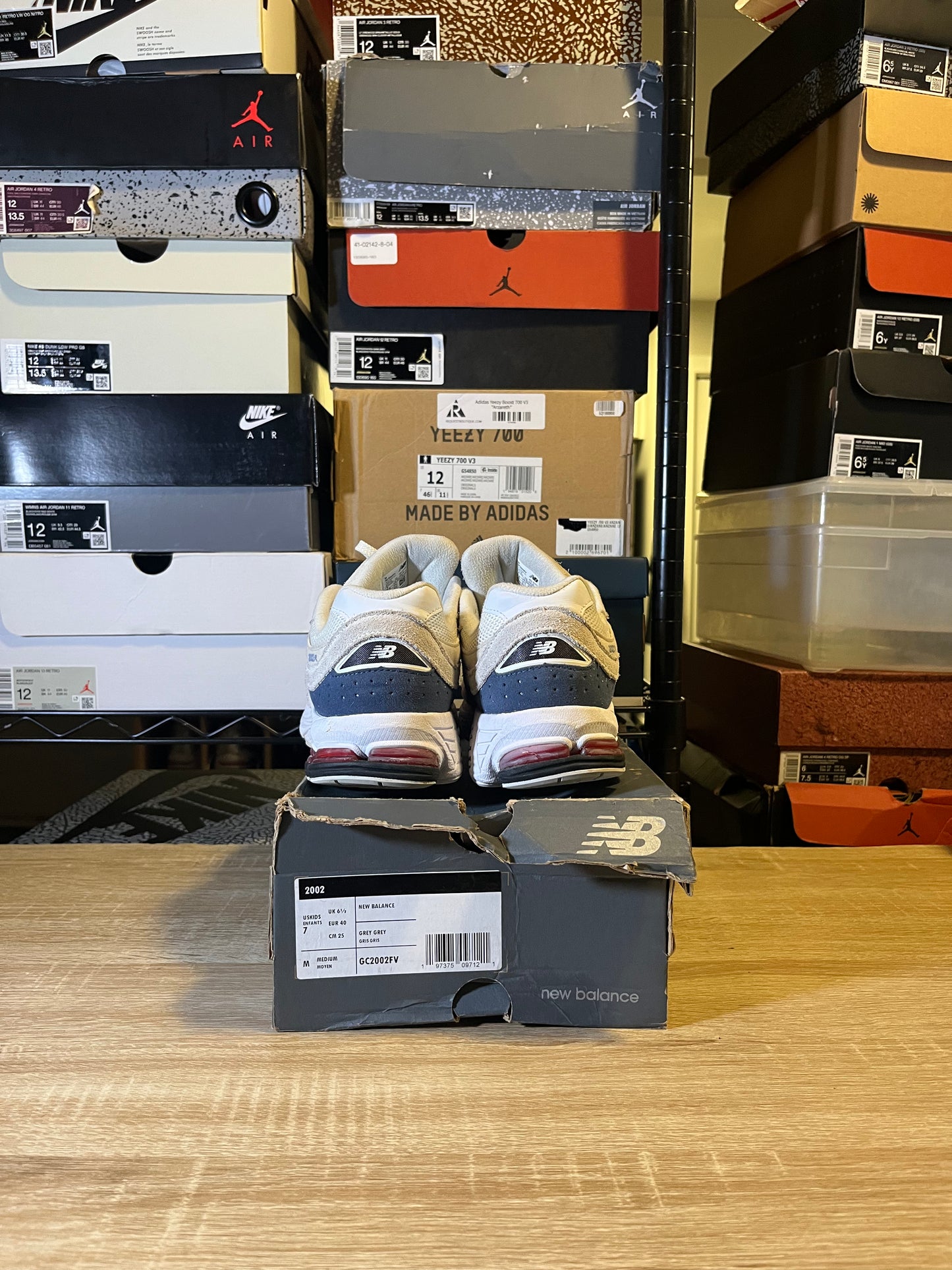 Size 7 - New balance 2002r vintage Indigo
