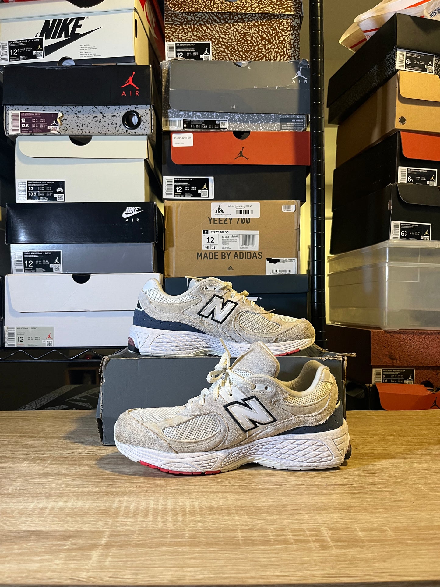 Size 7 - New balance 2002r vintage Indigo