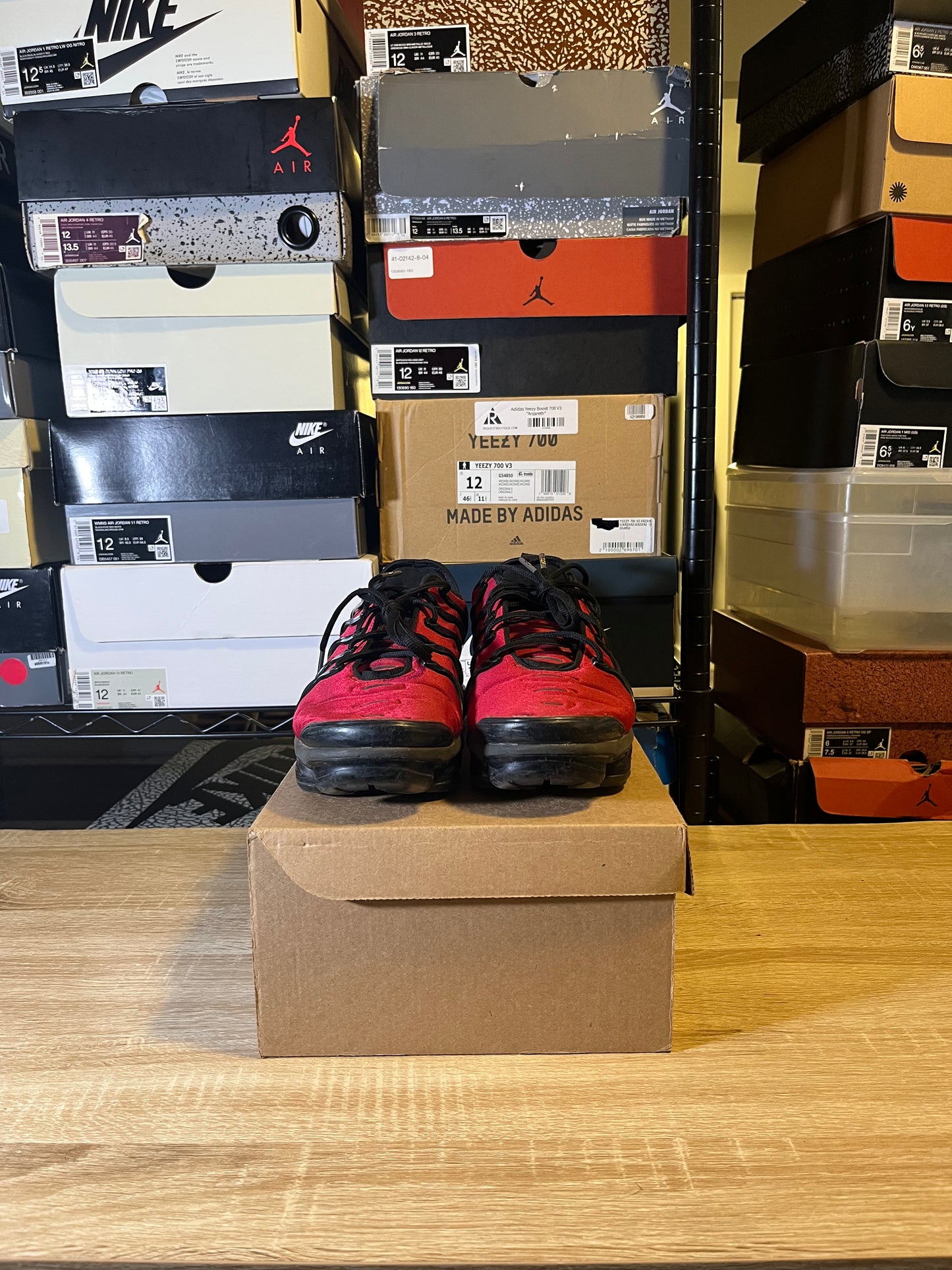 Size 8 - Air VaporMax Plus University Red