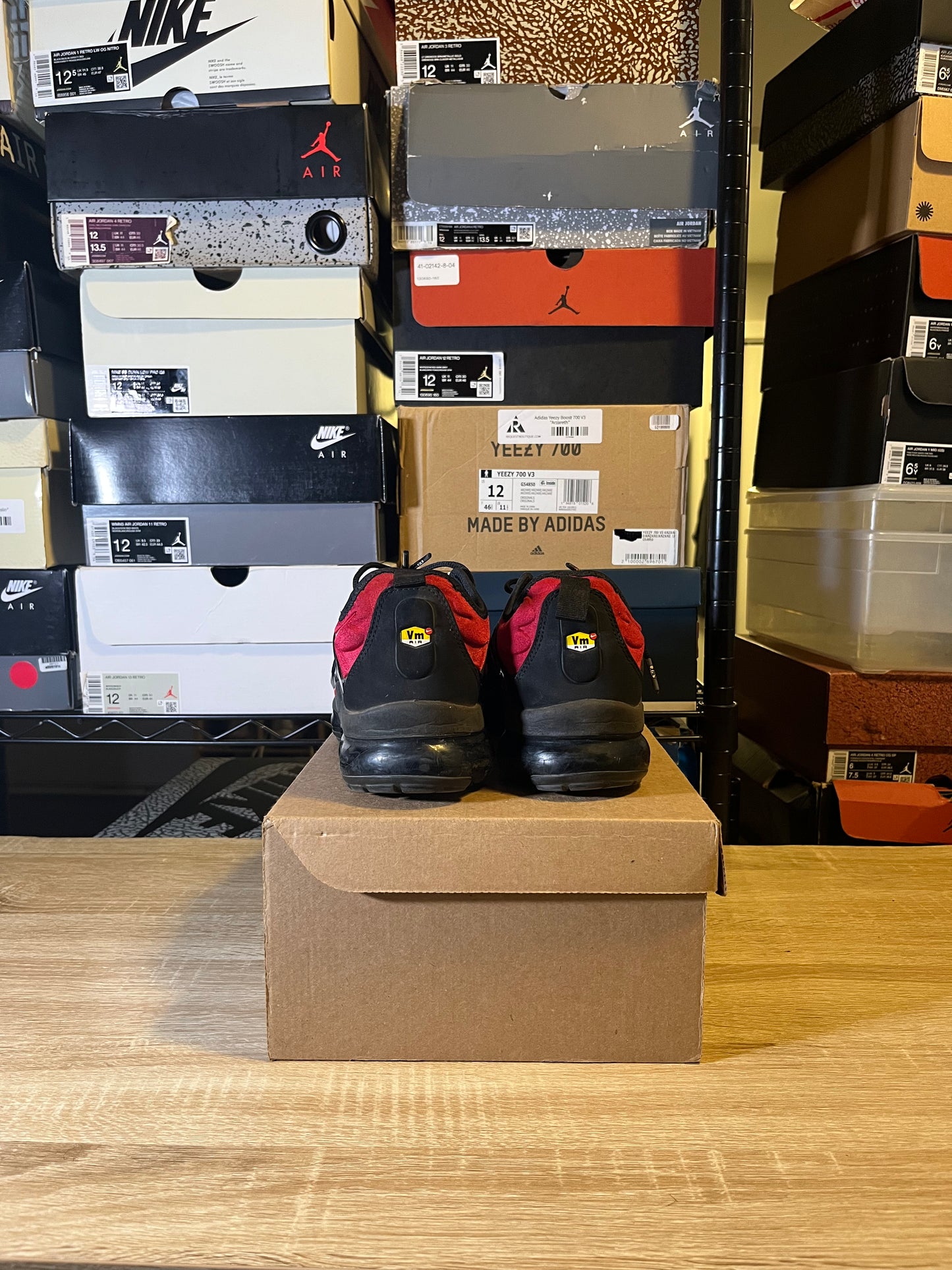 Size 8 - Air VaporMax Plus University Red