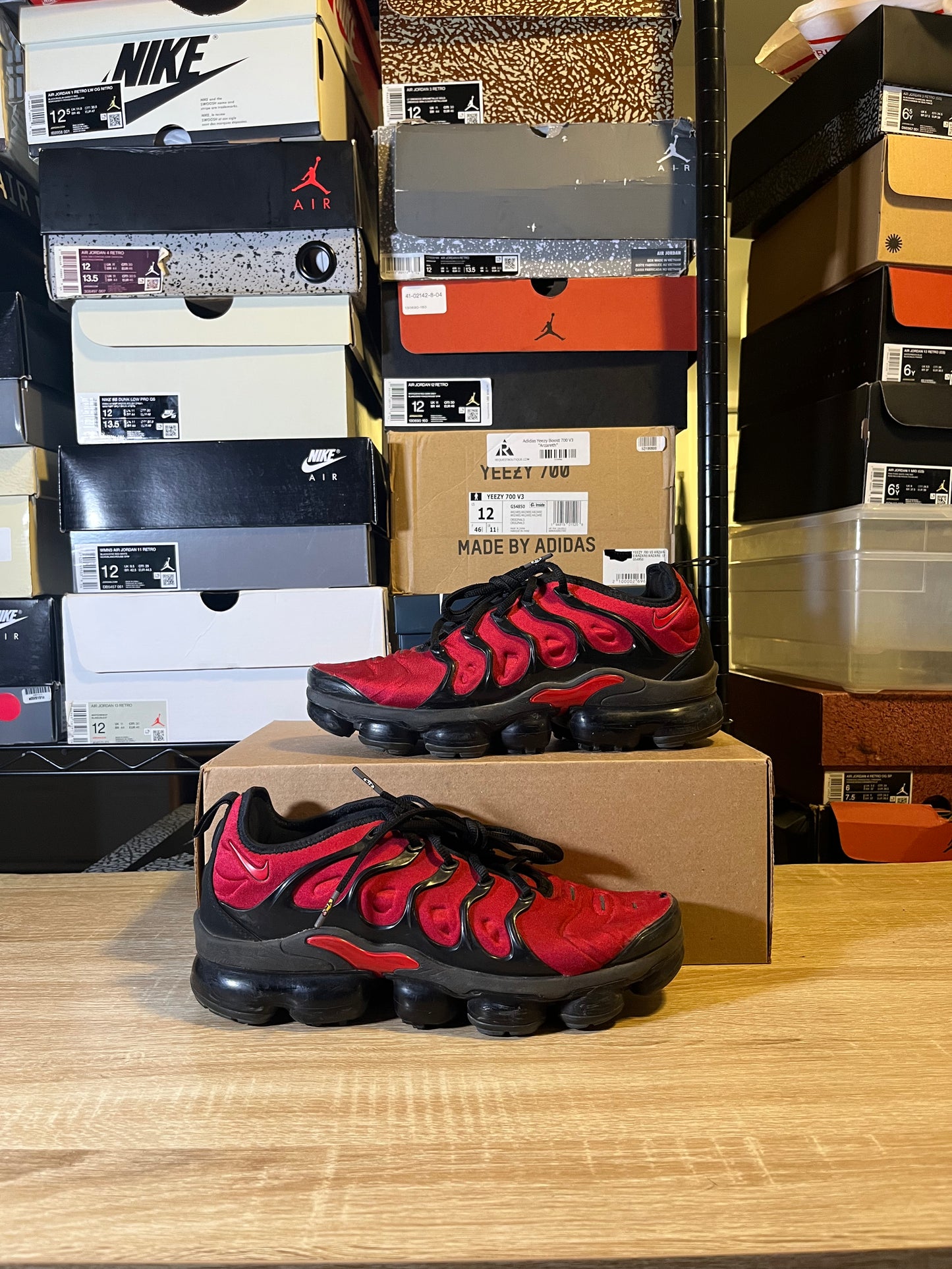 Size 8 - Air VaporMax Plus University Red