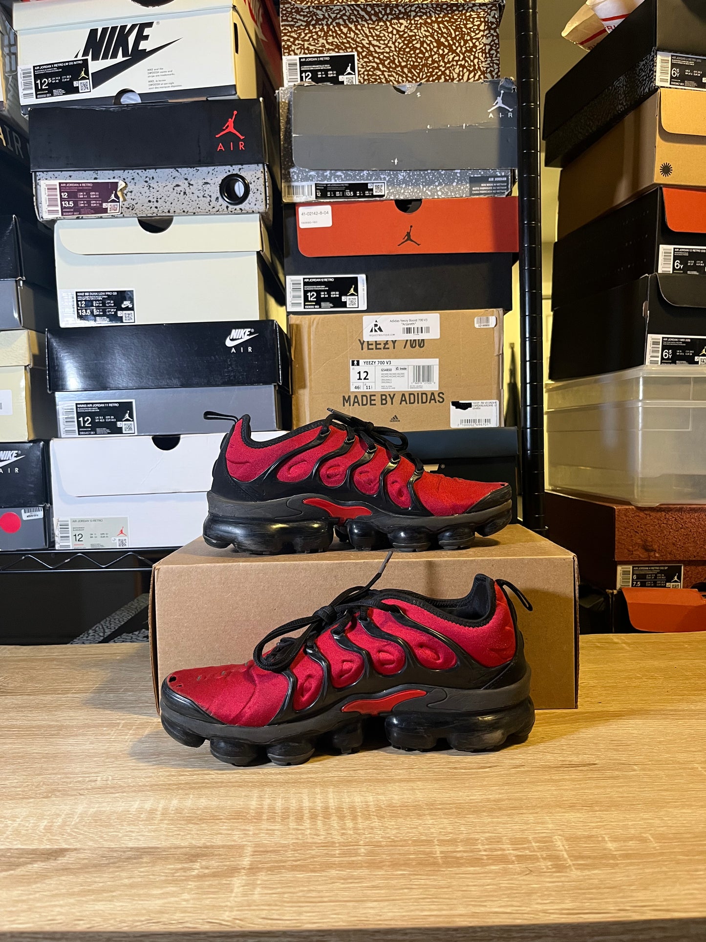 Size 8 - Air VaporMax Plus University Red