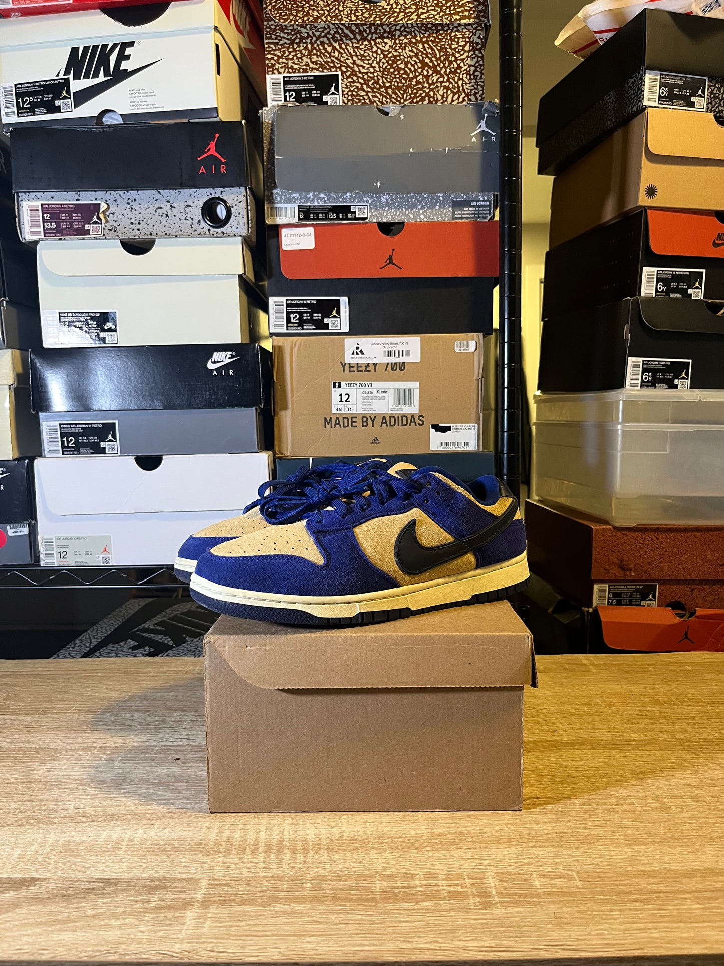 Size 9.5 M - Dunk LX Low Blue Suede