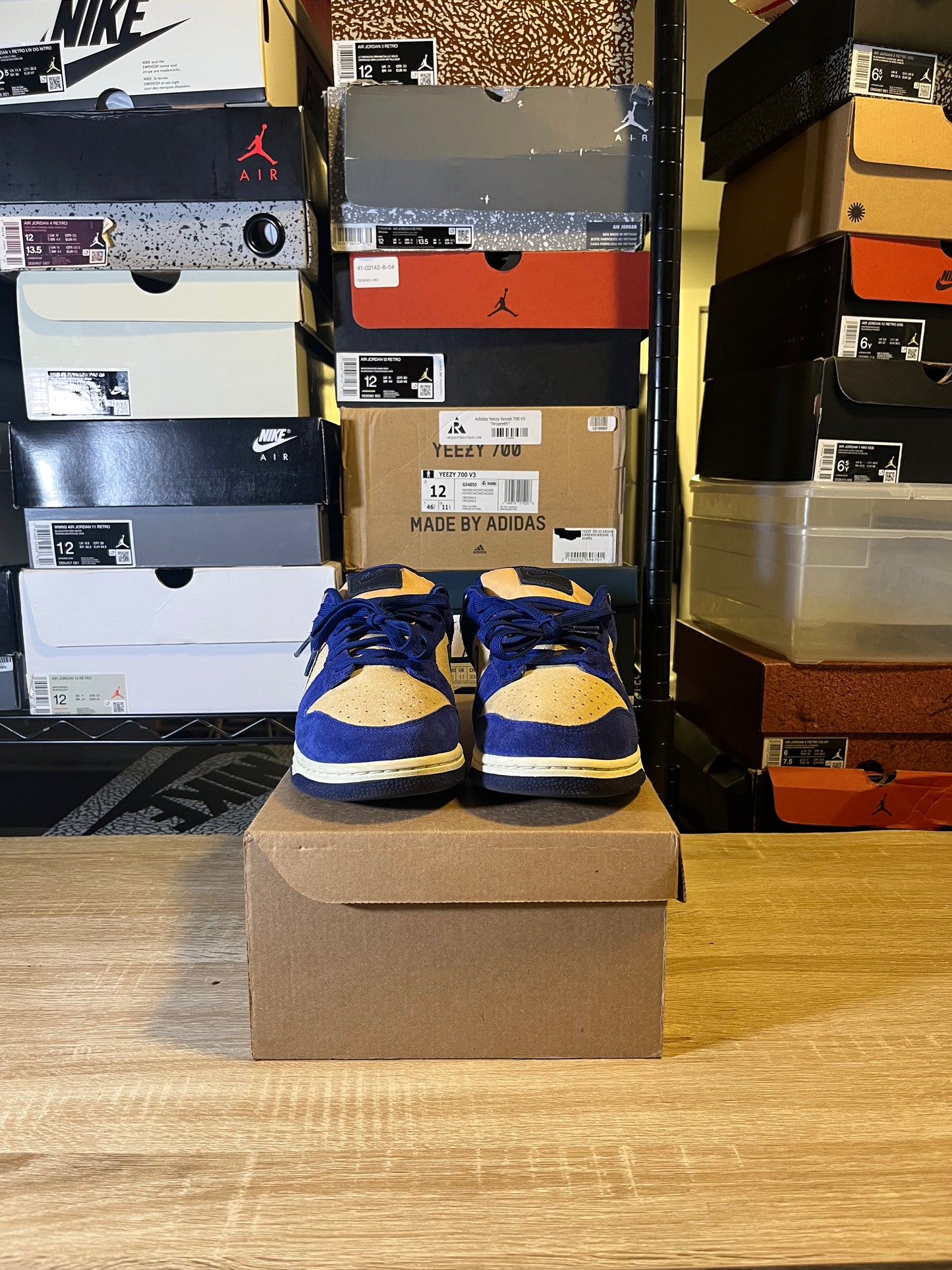 Size 9.5 M - Dunk LX Low Blue Suede