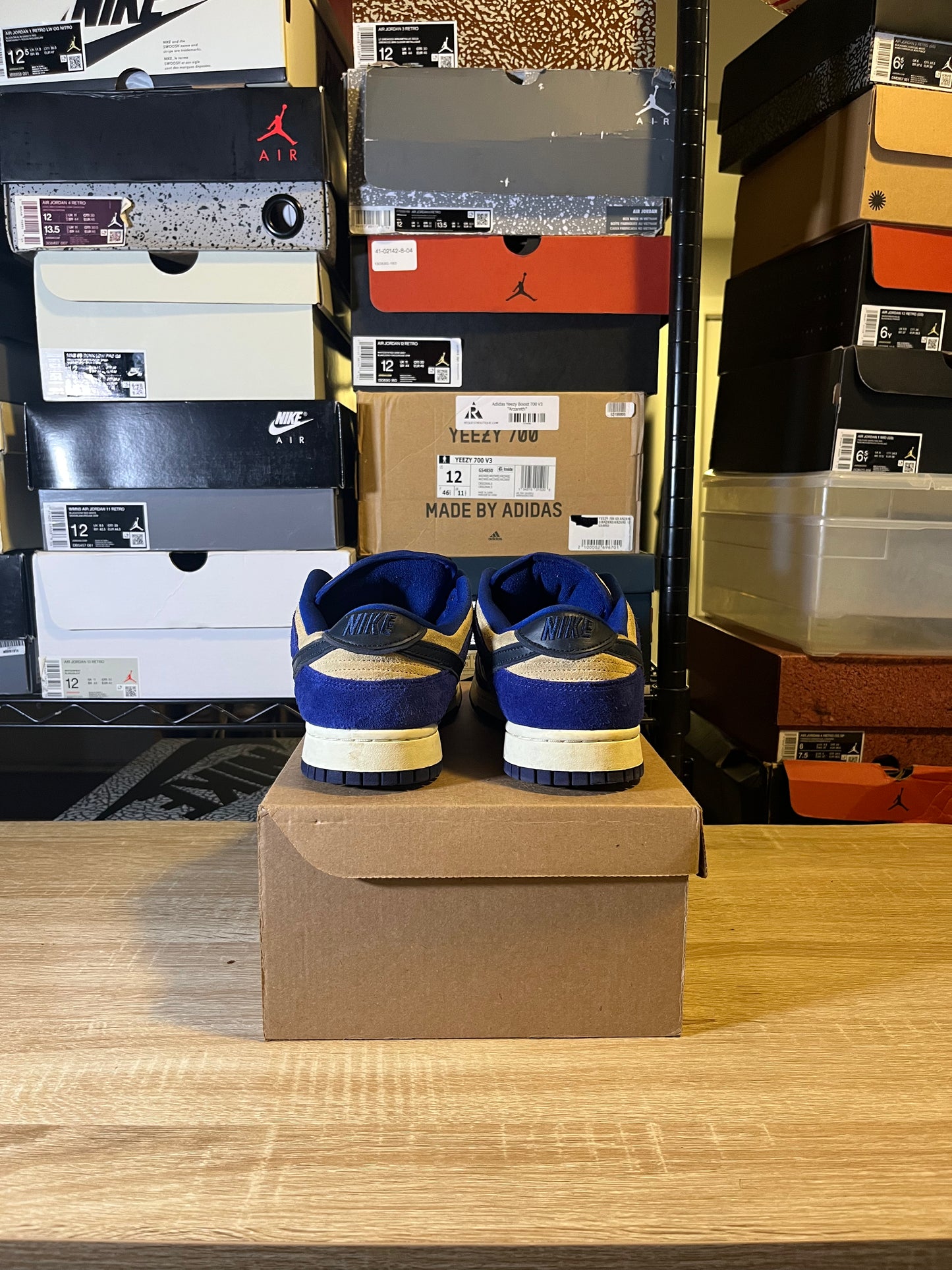Size 9.5 M - Dunk LX Low Blue Suede