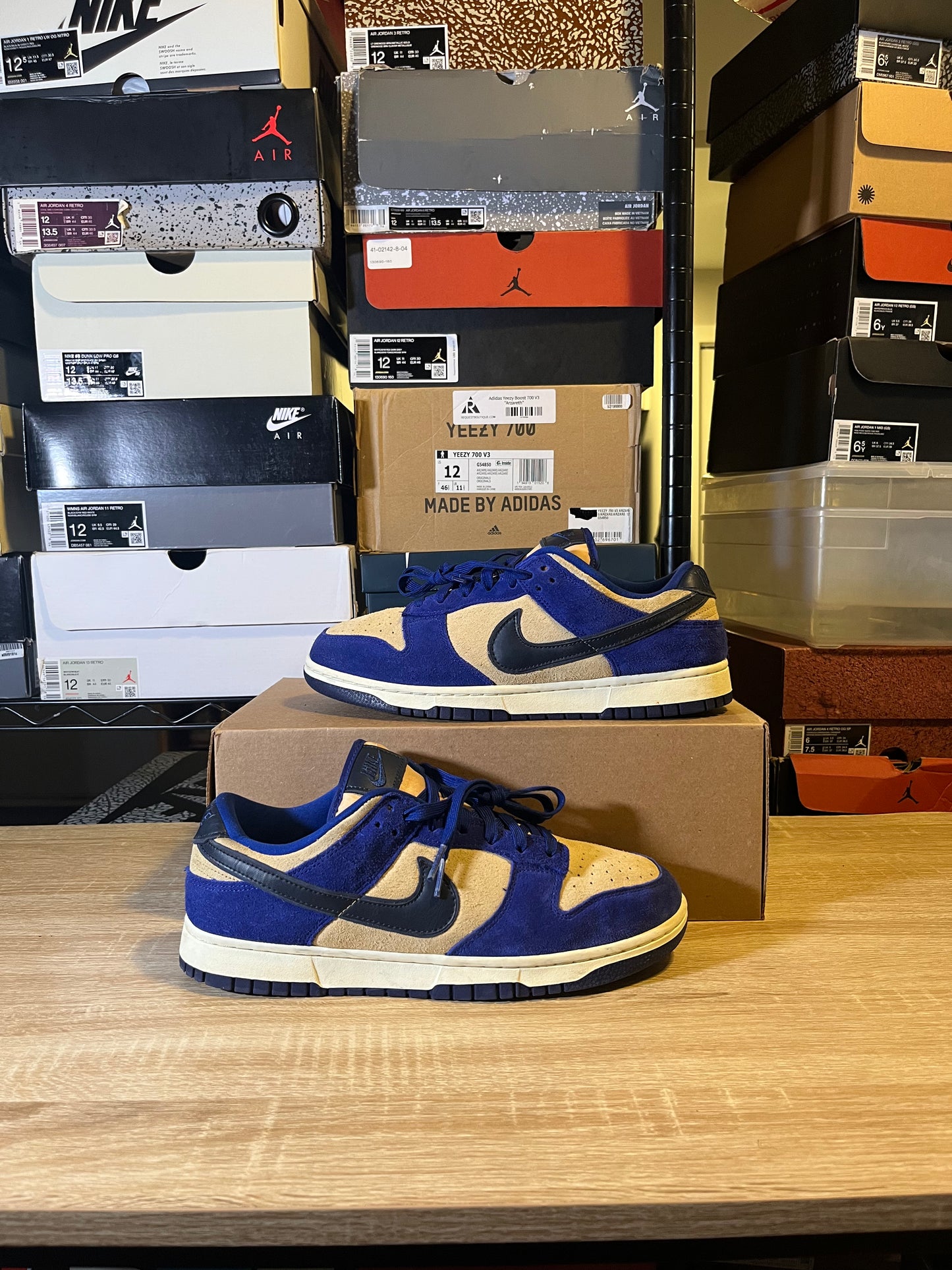 Size 9.5 M - Dunk LX Low Blue Suede