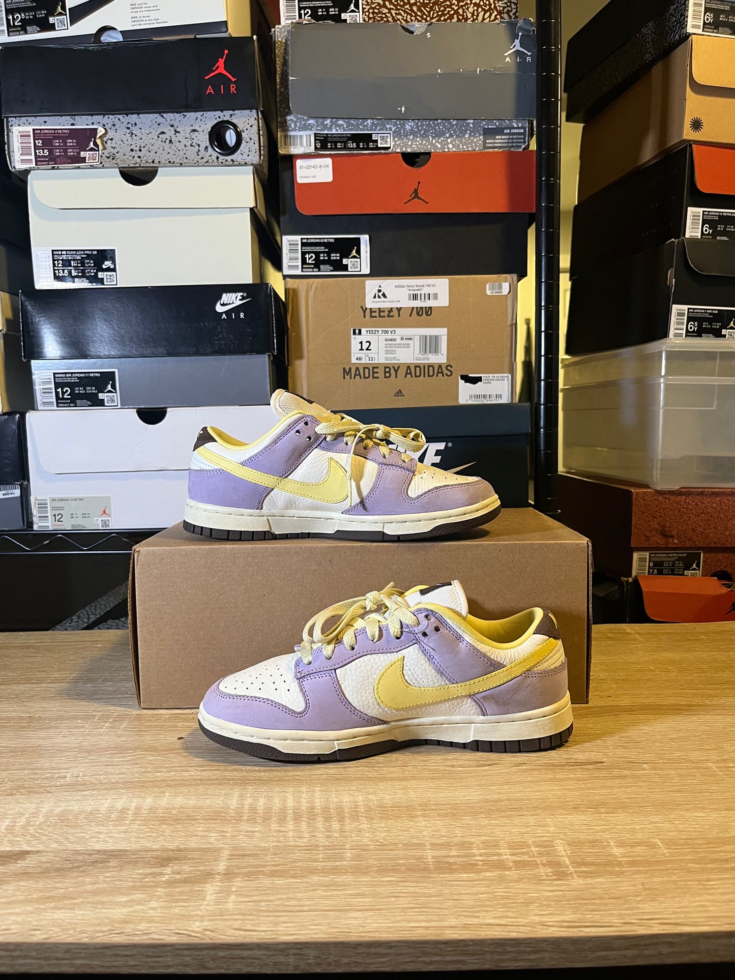 Size 5.5 M - Nike Dunk Premium Low Lilac Bloom