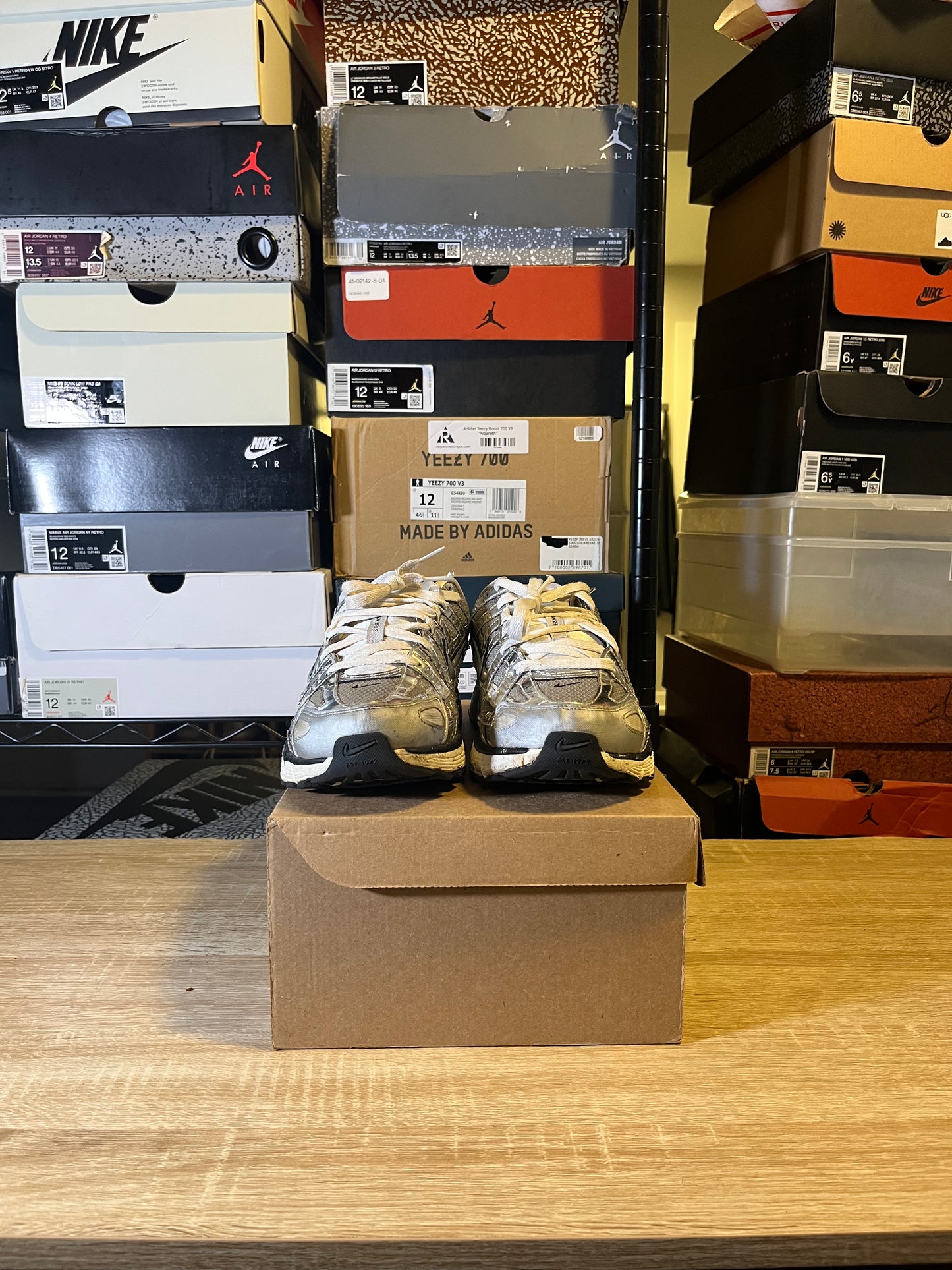 Size 9.5 - P-6000 Metallic Silver