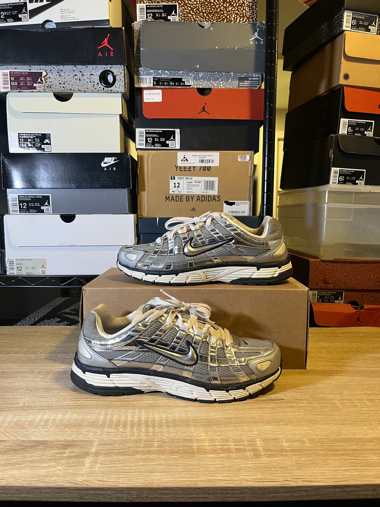 Size 9.5 - P-6000 Metallic Silver