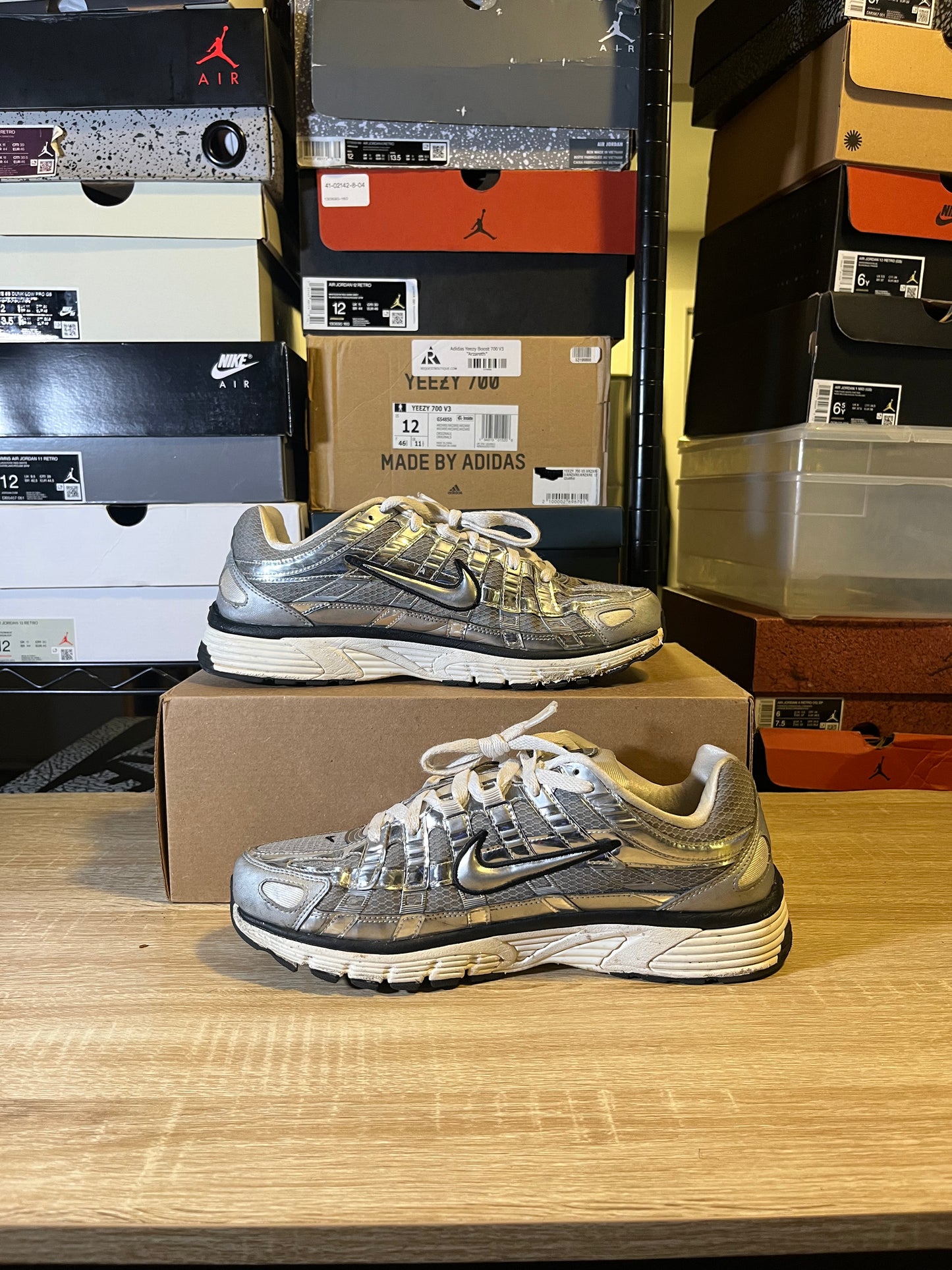 Size 9.5 - P-6000 Metallic Silver