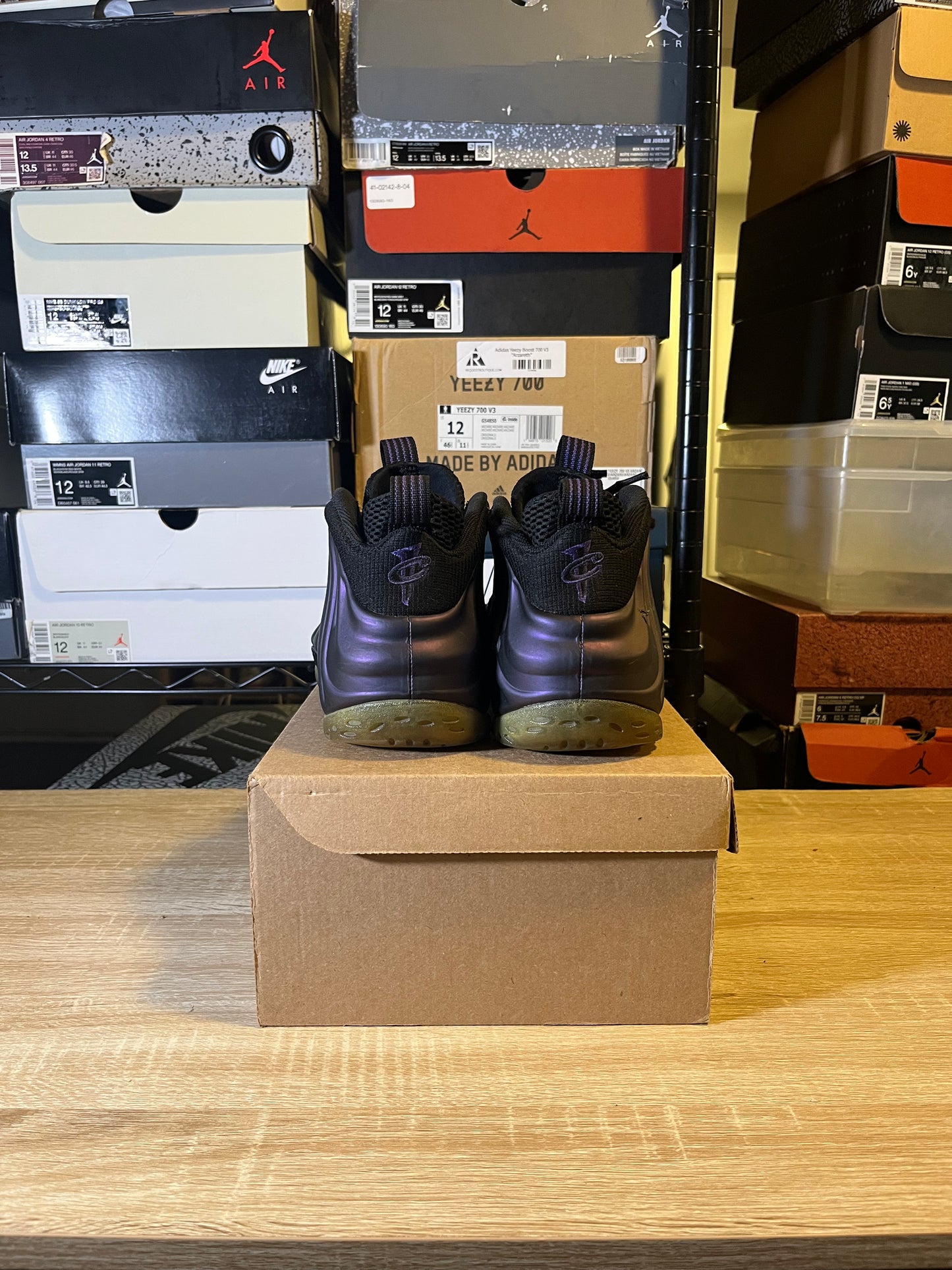 Size 9 - Foamposite Eggplant 2017