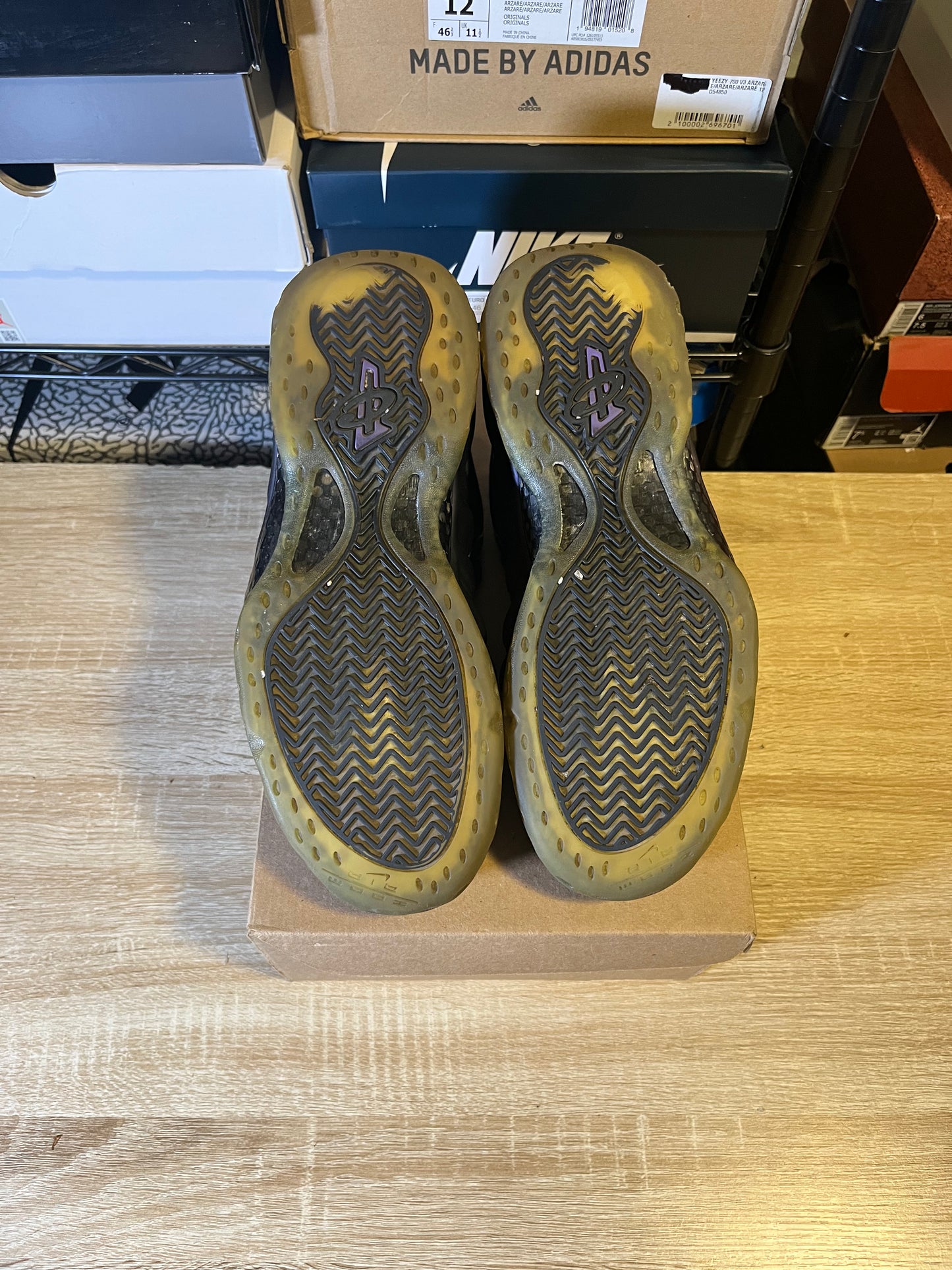 Size 9 - Foamposite Eggplant 2017