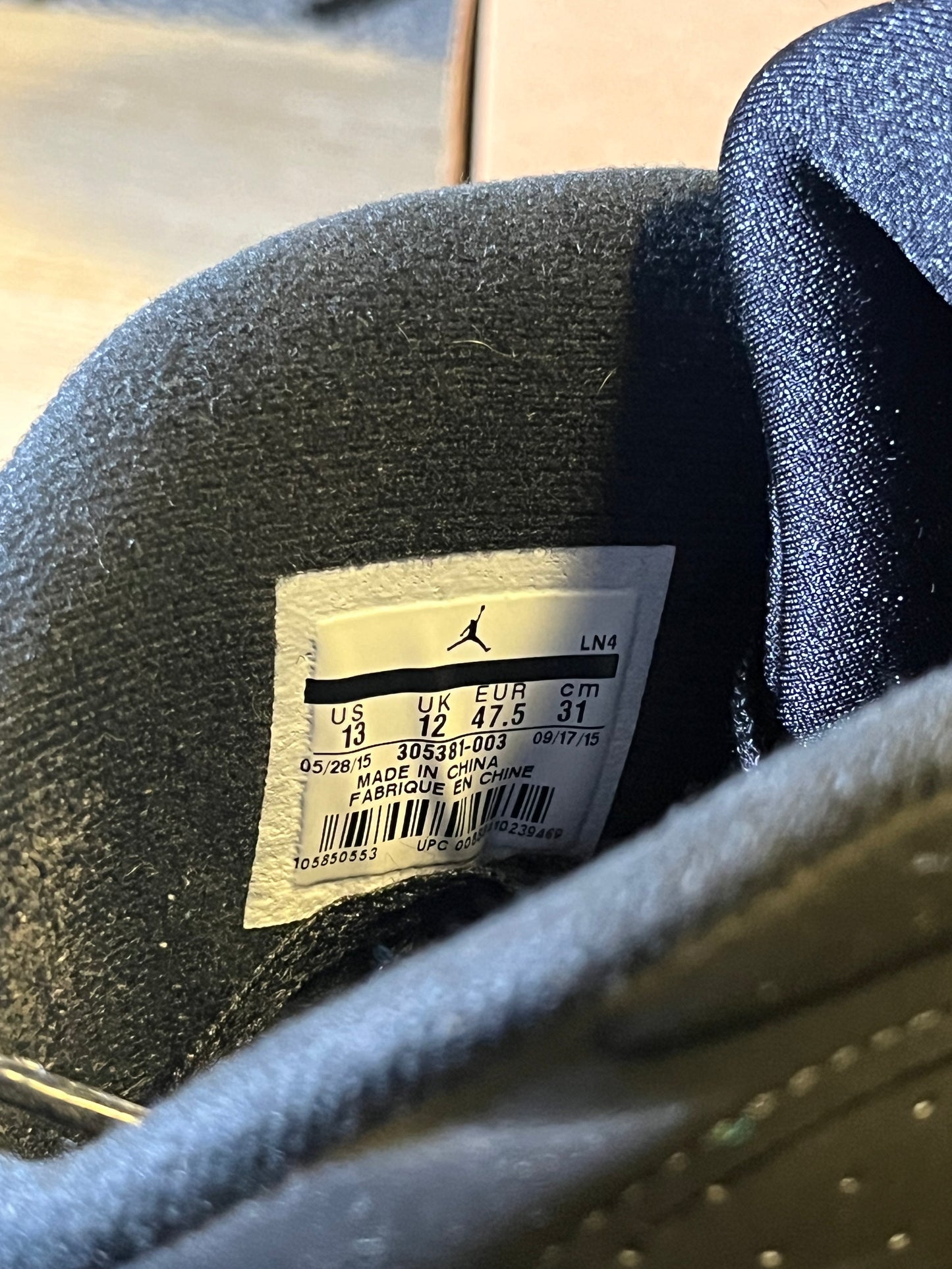 Size 13 - AJ 8 Chrome