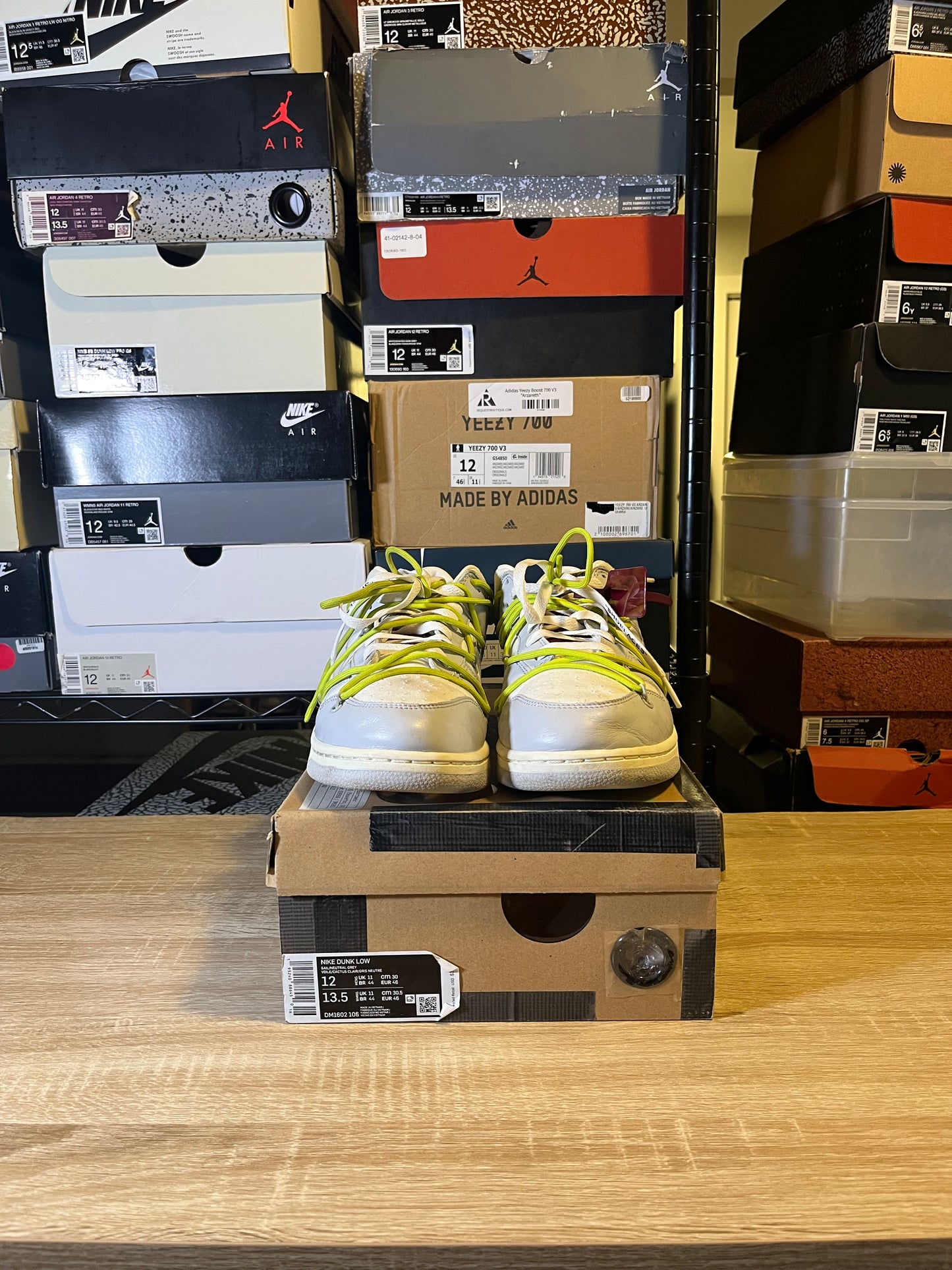 Size 12 - Dunk Off White Lot 8