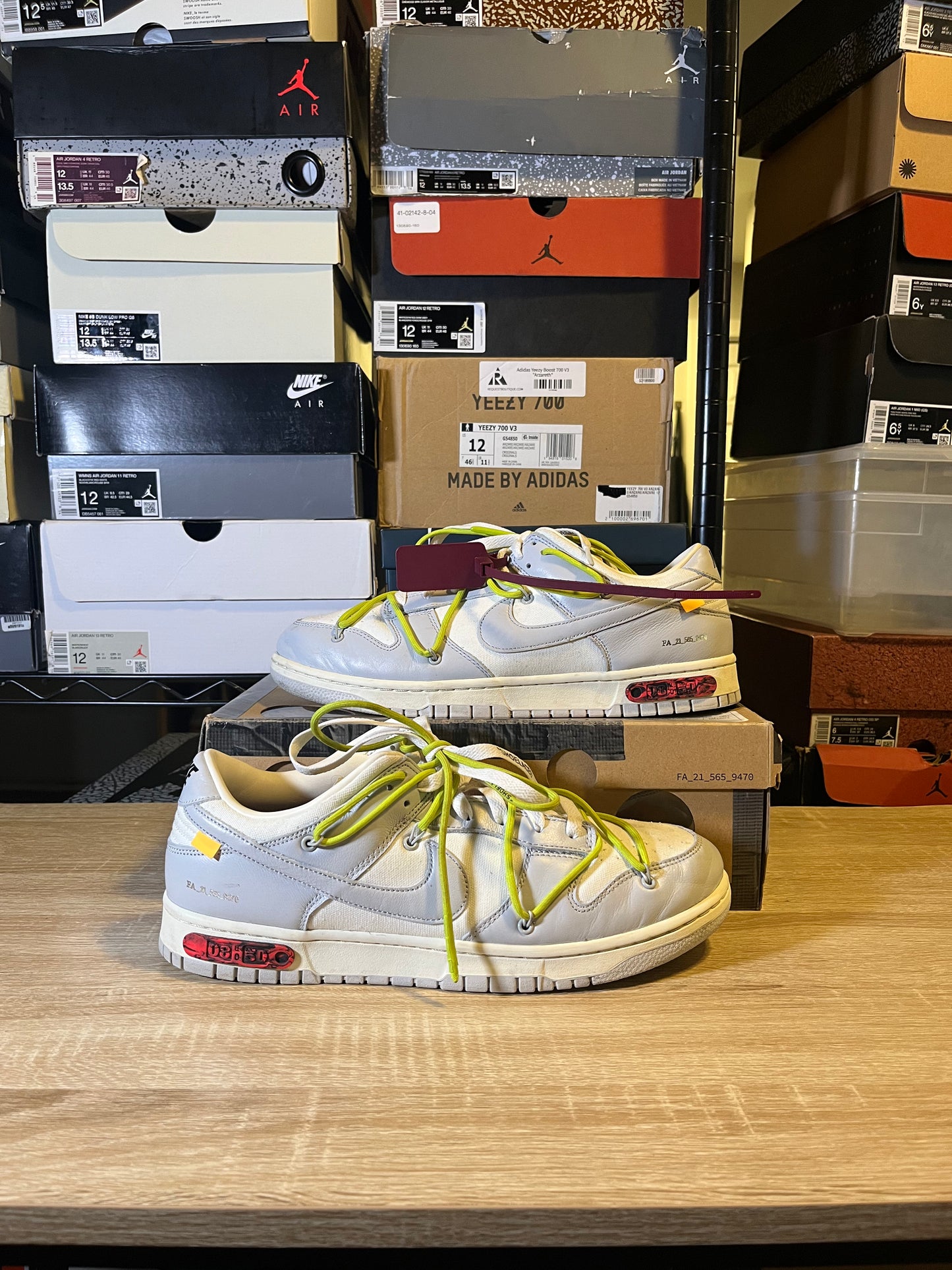 Size 12 - Dunk Off White Lot 8