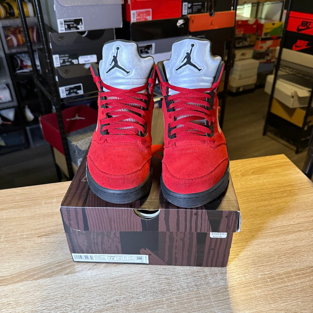 Size 12 - AJ 5 Raging Bull