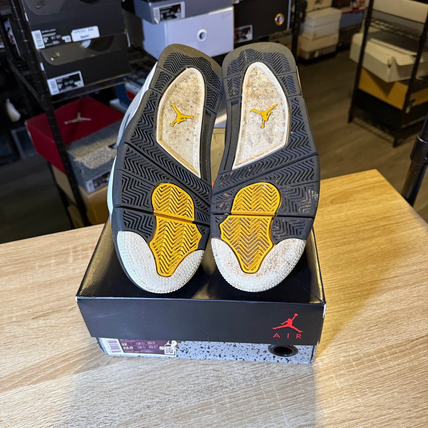 Size 12 - AJ 4 Cool Grey