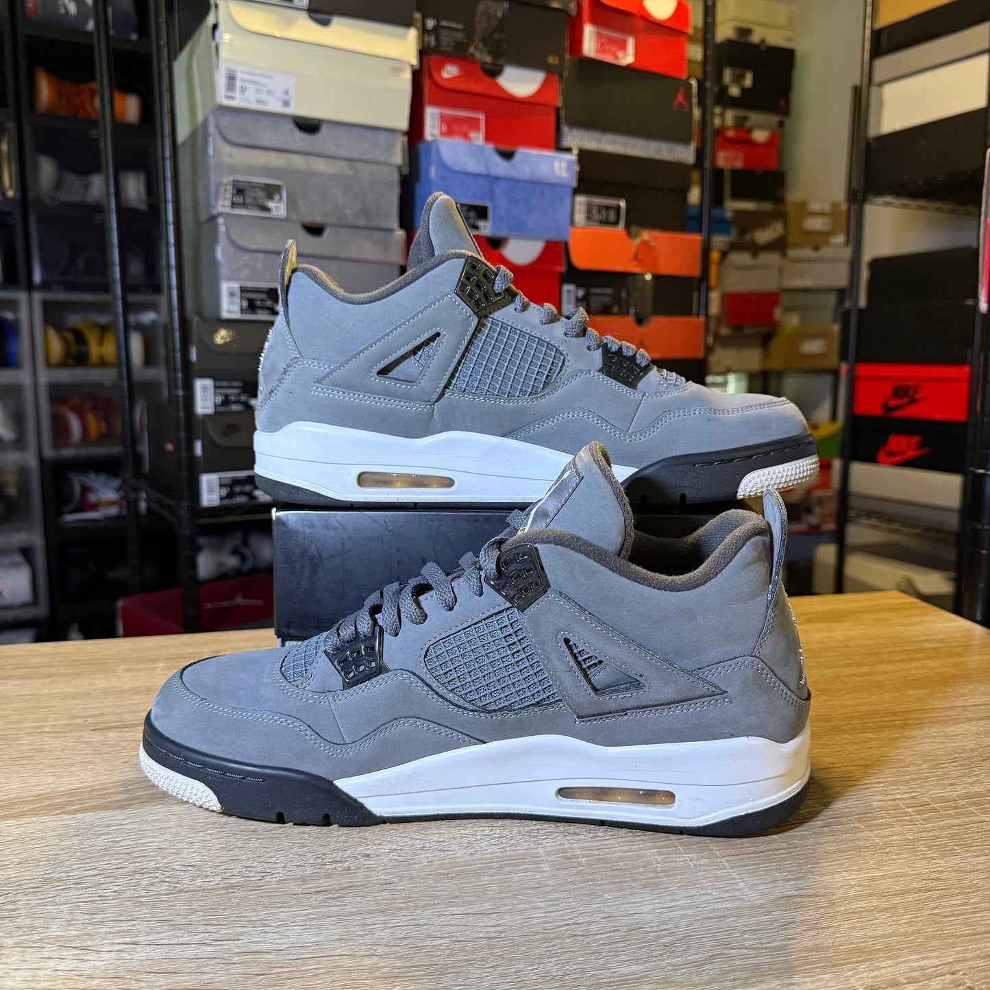 Size 12 - AJ 4 Cool Grey