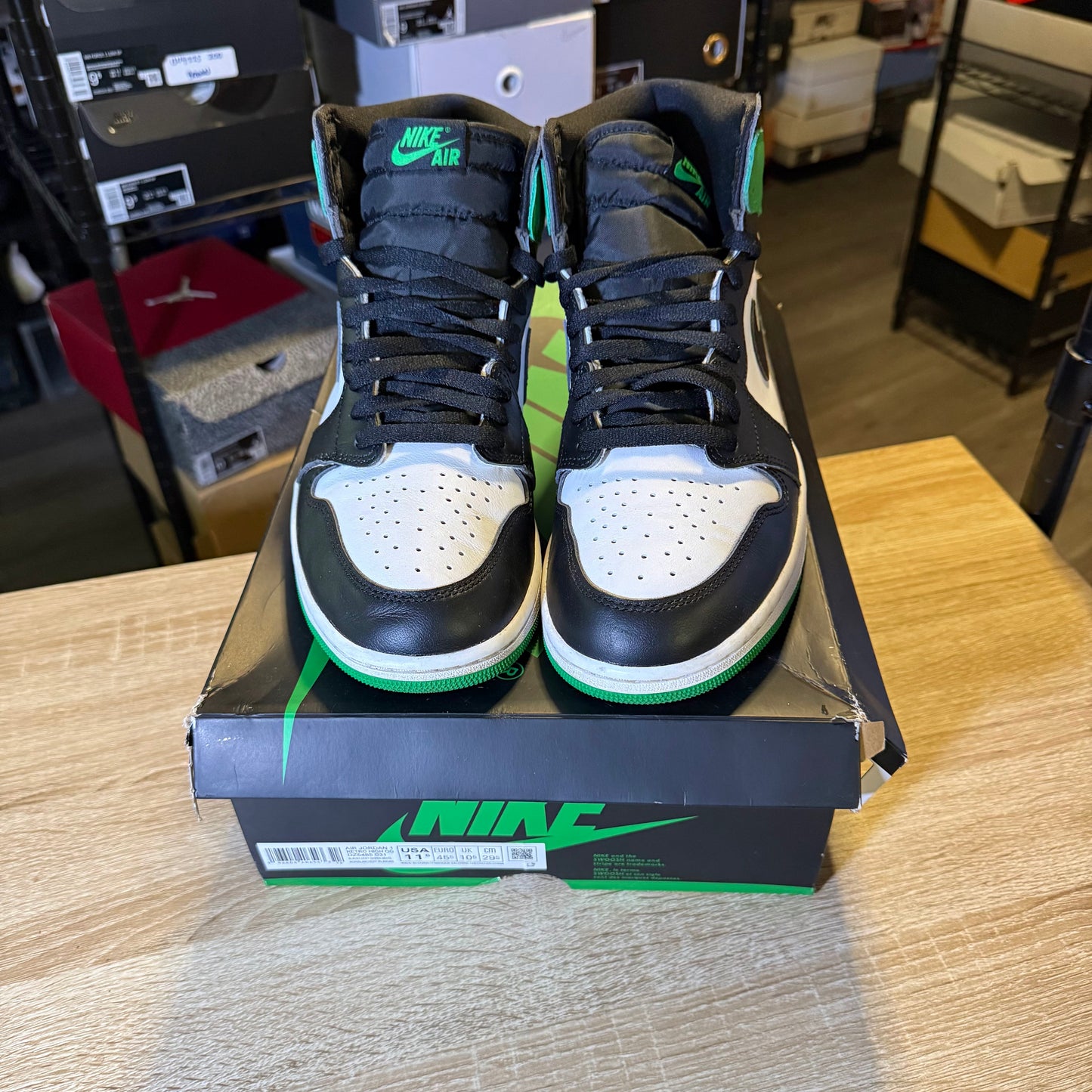 Size 11.5 - AJ 1 Lucky Green