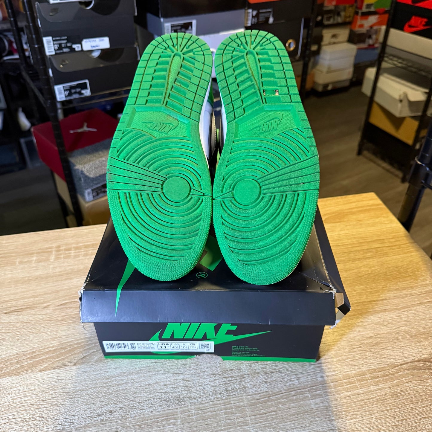 Size 11.5 - AJ 1 Lucky Green