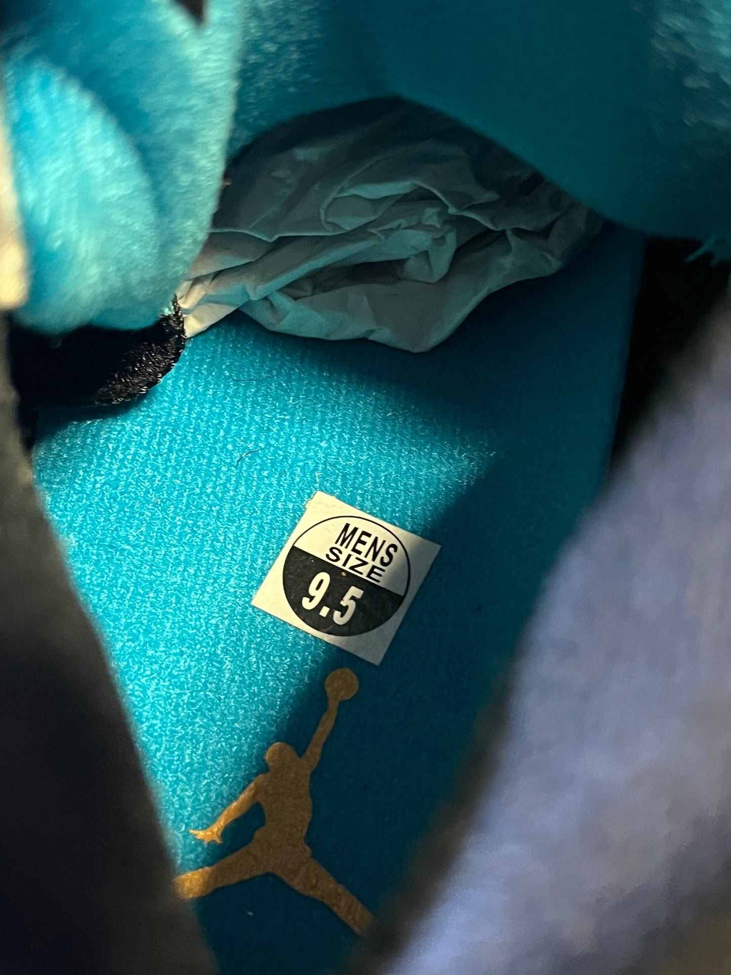 Size 9.5 – AJ 5 Aqua