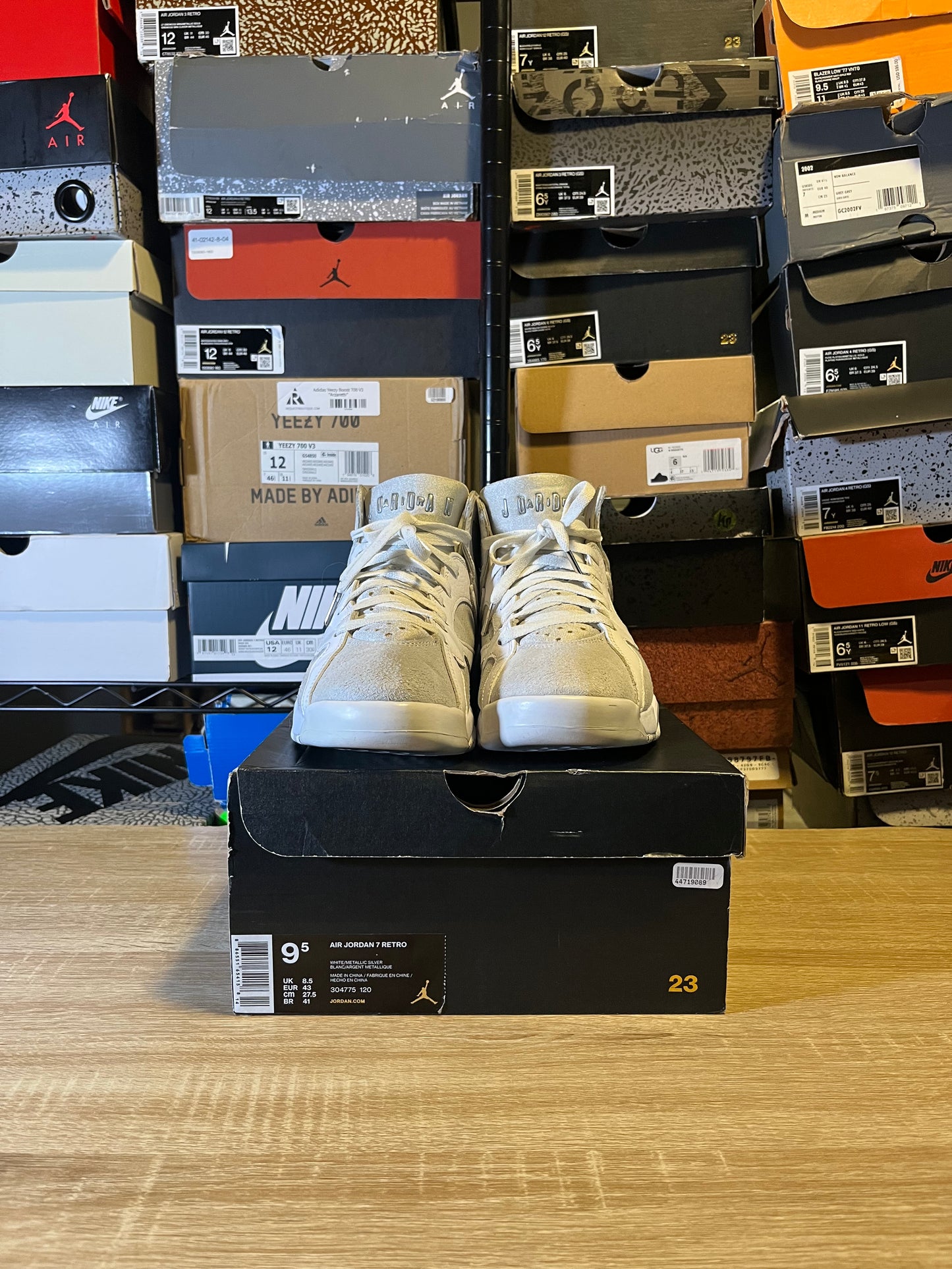 Size 9.5 - AJ 7 Pure Money