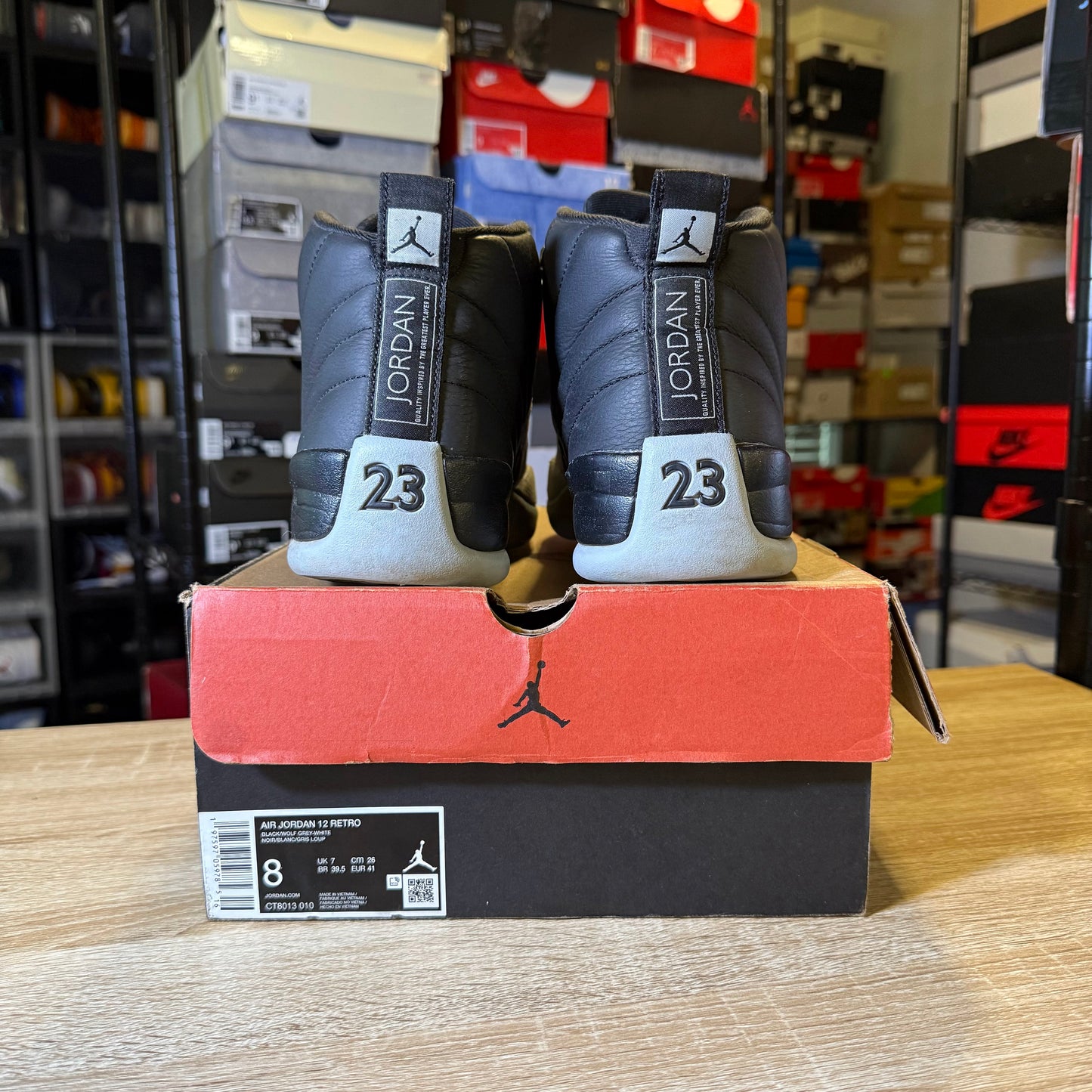 Size 8 - AJ 12 Retro Barons