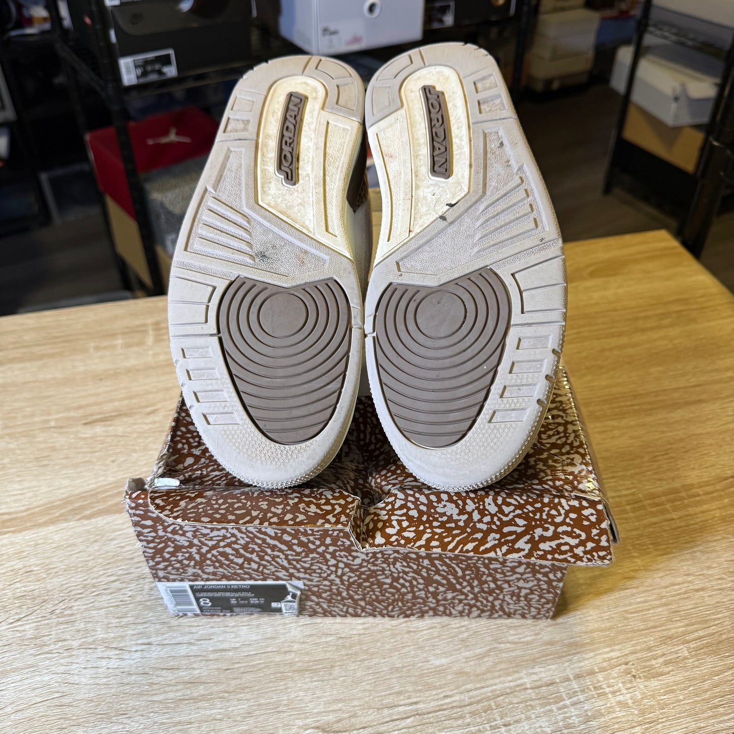 Size 8 - AJ 3 Palomino