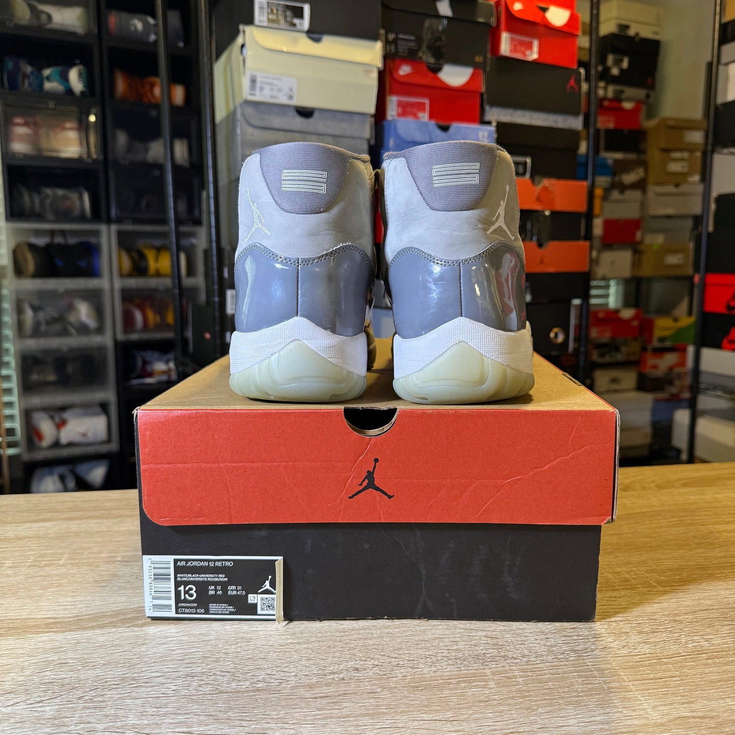 Size 13 - AJ 11 Cool Grey