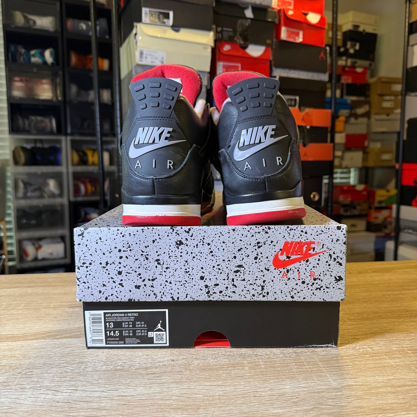 Size 13 - AJ 4 Reimagined Bred