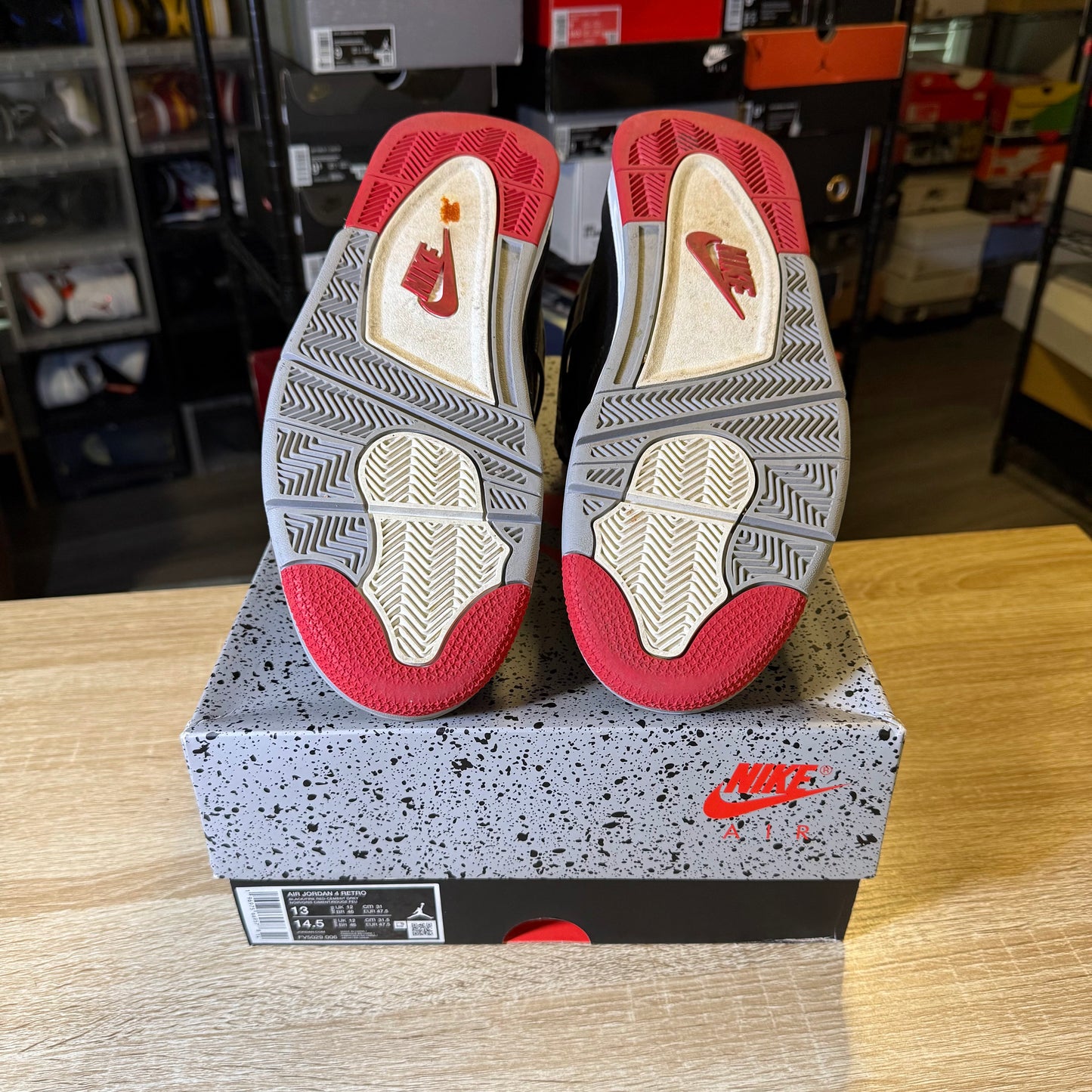 Size 13 - AJ 4 Reimagined Bred