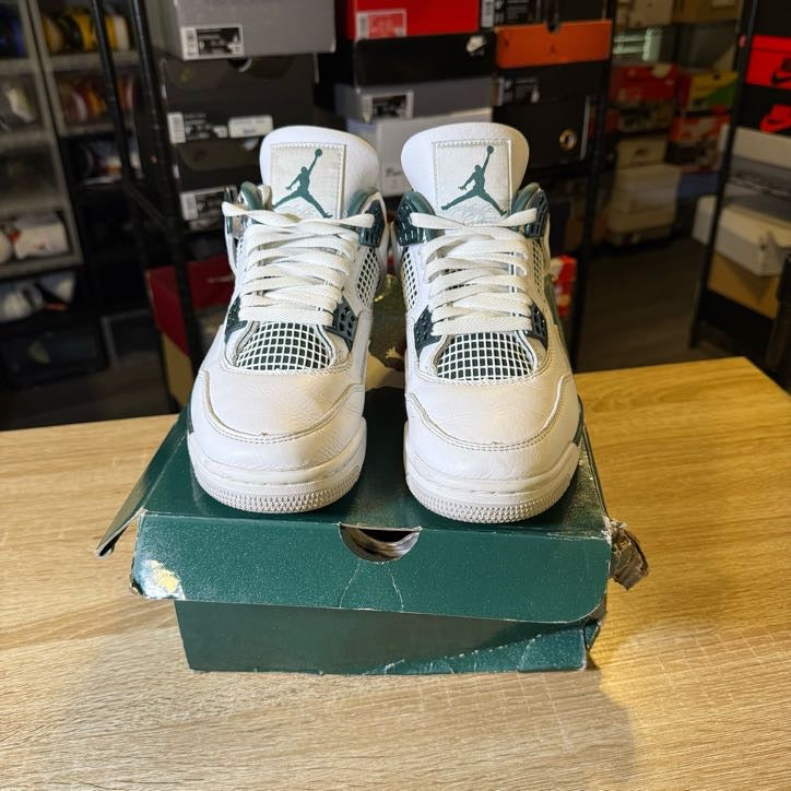 Size 8 - AJ 4 Oxidized Green
