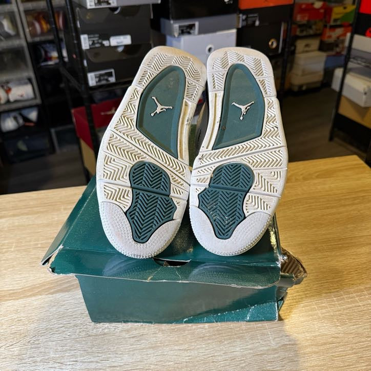 Size 8 - AJ 4 Oxidized Green