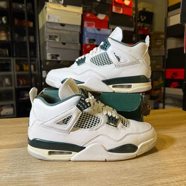 Size 8 - AJ 4 Oxidized Green