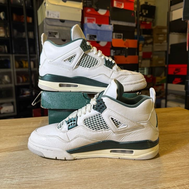 Size 8 - AJ 4 Oxidized Green
