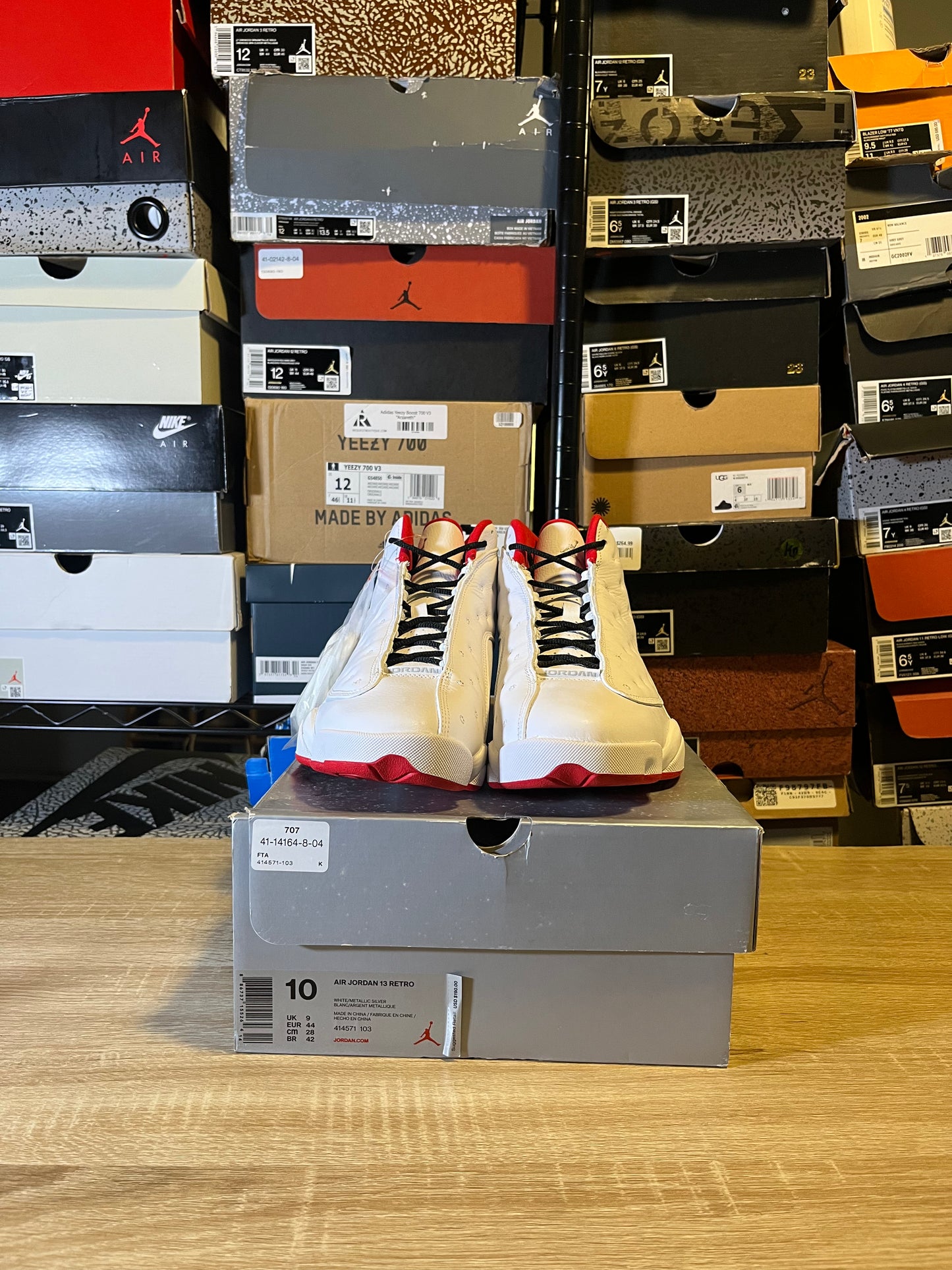 Size 10 - AJ 13 History of Flight