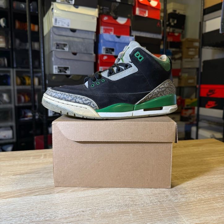 Size 9 - AJ 3 Pine Green