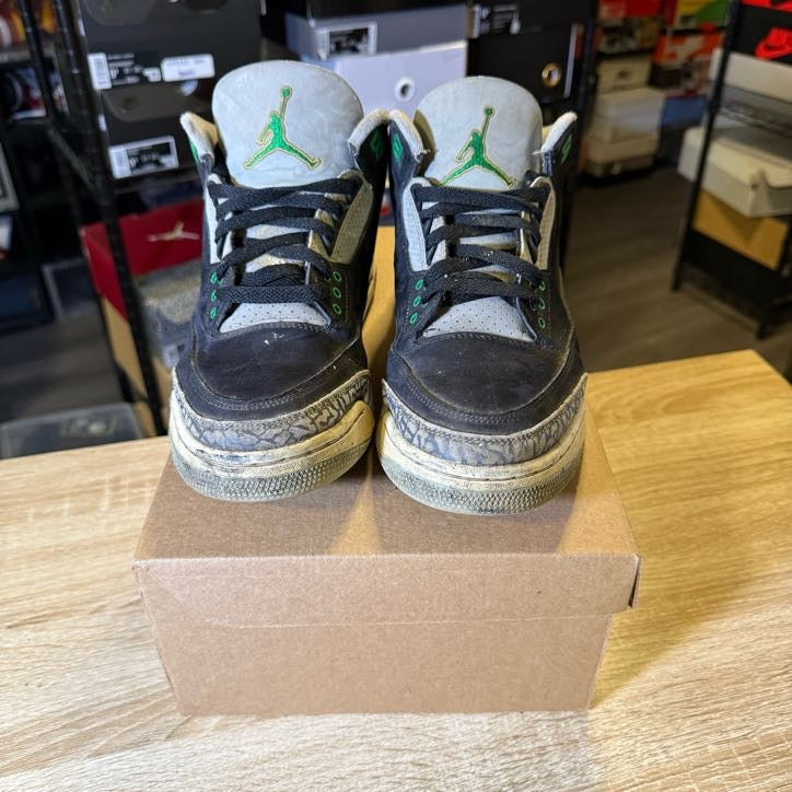 Size 9 - AJ 3 Pine Green