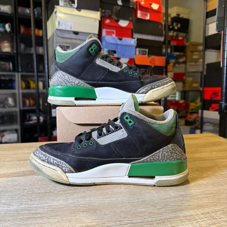 Size 9 - AJ 3 Pine Green