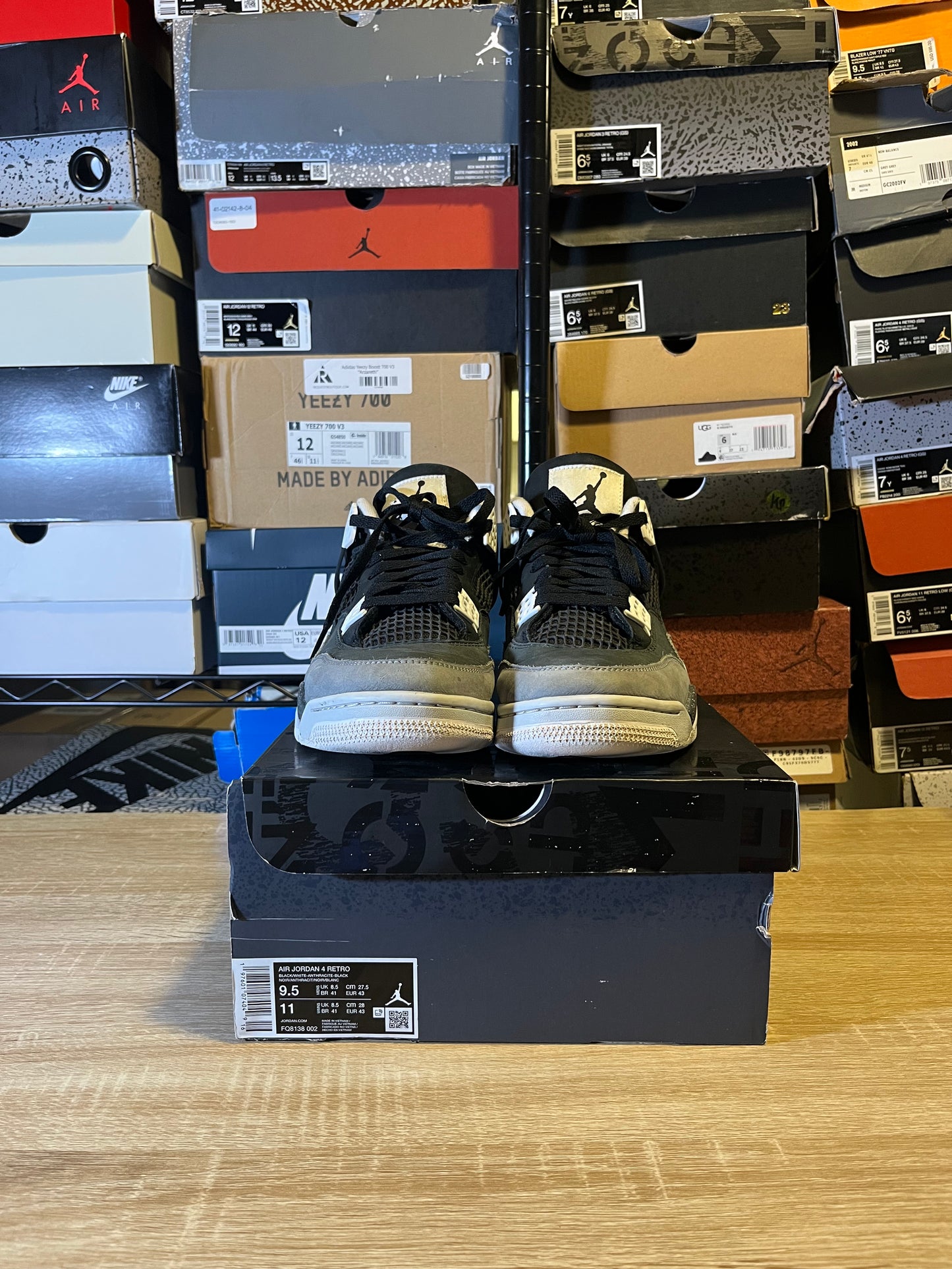 Size 9.5 – AJ 4 Fear