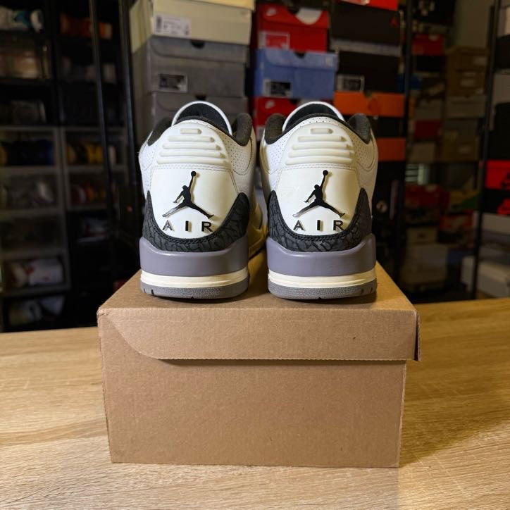 Size 9 - AJ 3 Cement Grey