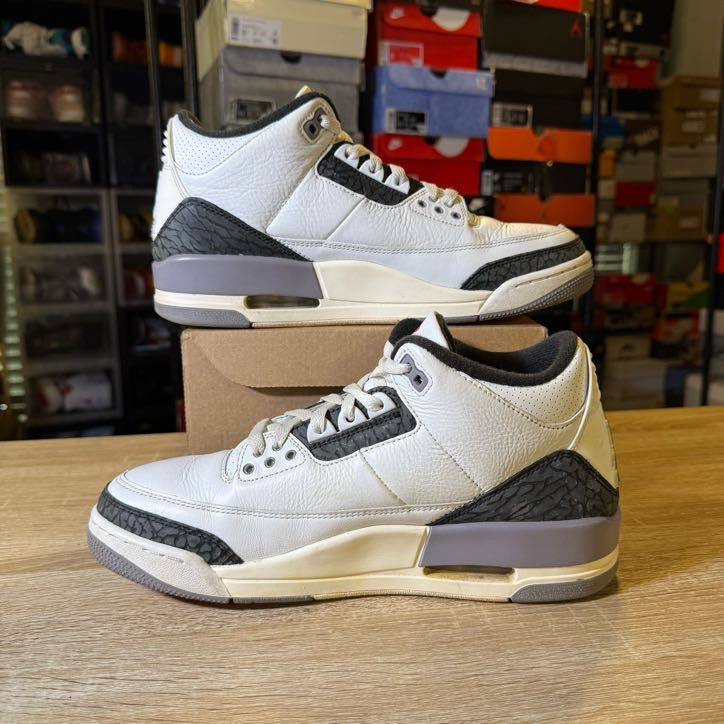 Size 9 - AJ 3 Cement Grey