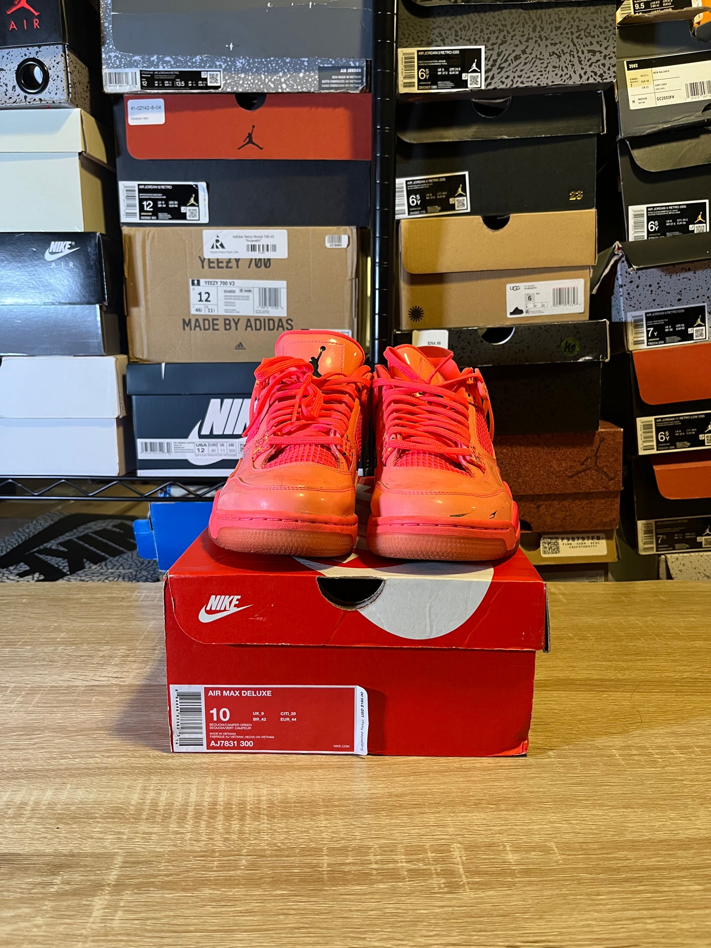 Size 9.5 M - Air Jordan 4 Retro NRG Hot Punch