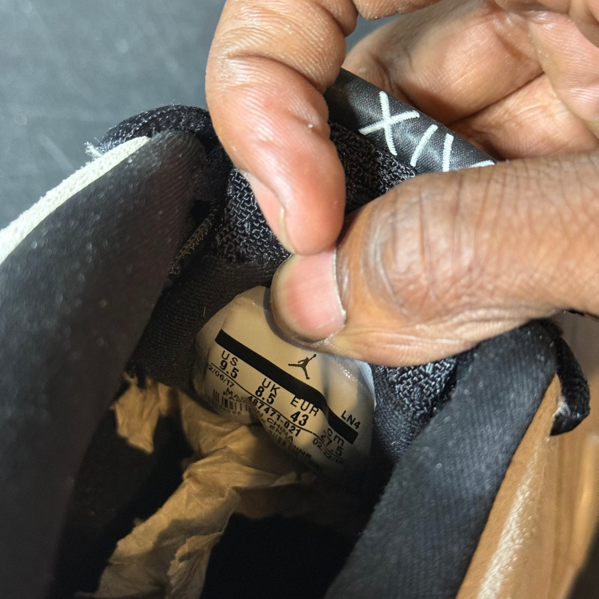 Size 9.5 - AJ 14 Desert Sand